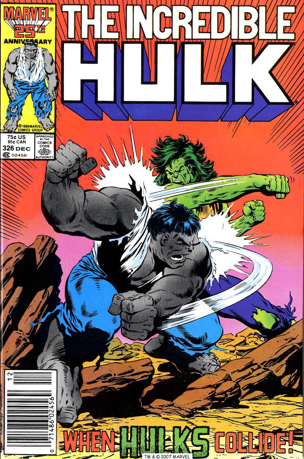 Read online The Incredible Hulk (1968) comic -  Issue #326 - 1