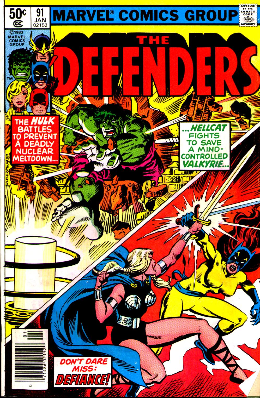 Read online The Defenders (1972) comic -  Issue #91 - 1