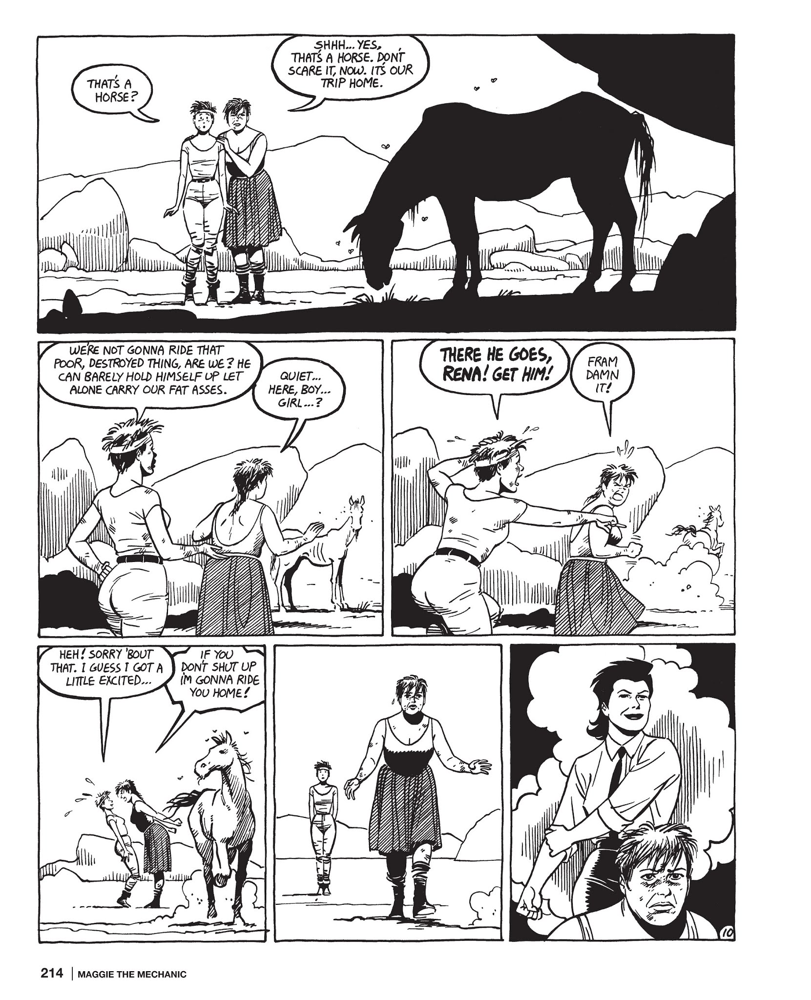 Read online Maggie the Mechanic: The Love & Rockets Library - Locas comic -  Issue # TPB (Part 3) - 25
