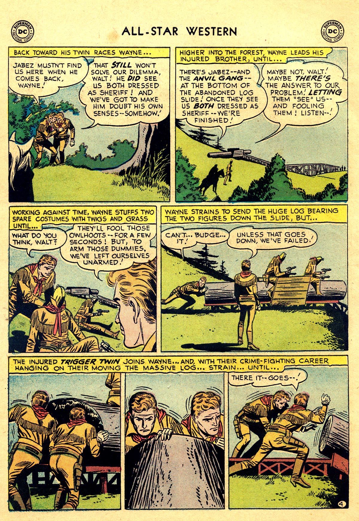 Read online All-Star Western (1951) comic -  Issue #93 - 6