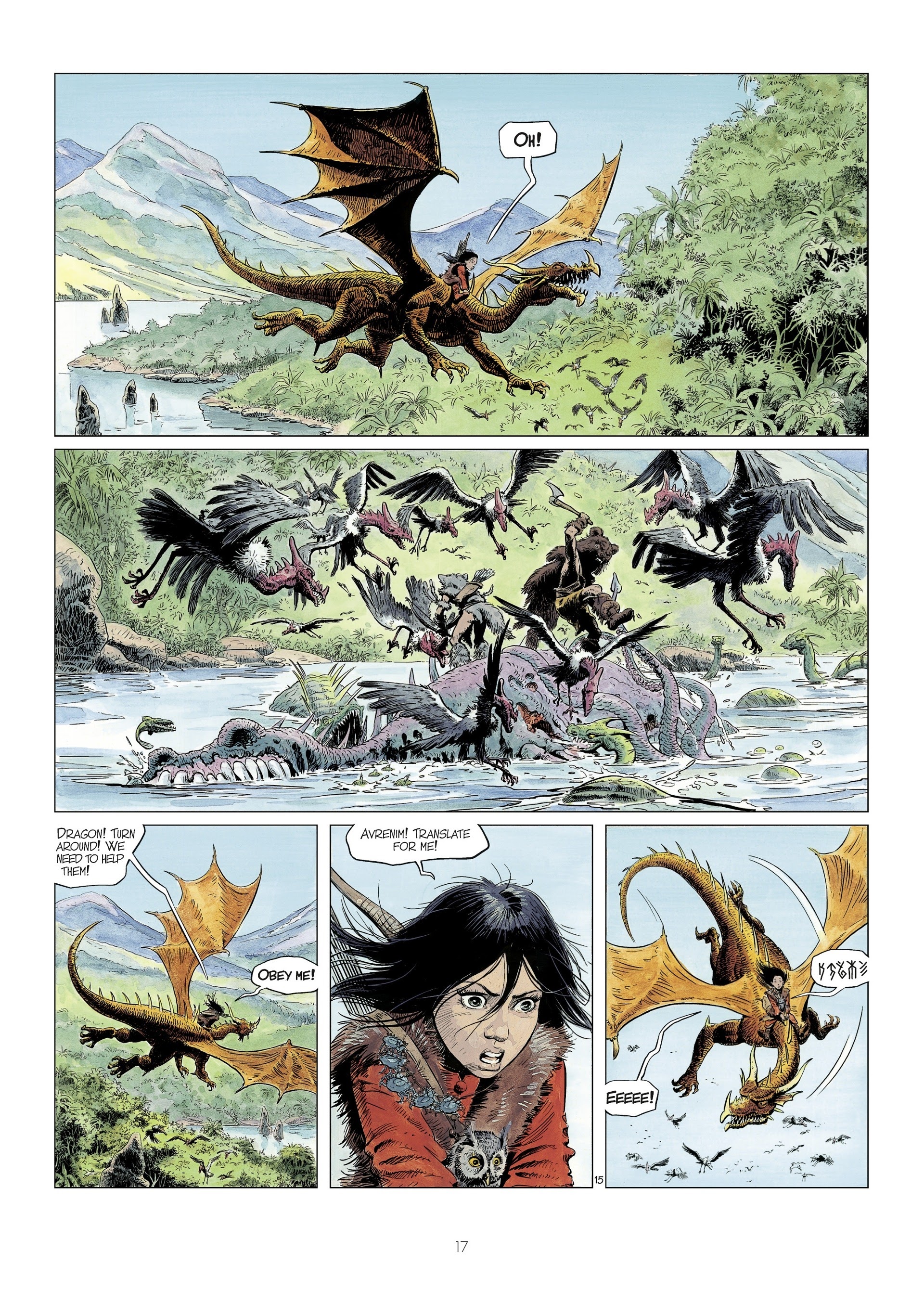 Read online The World of Thorgal: Wolfcub comic -  Issue #3 - 19