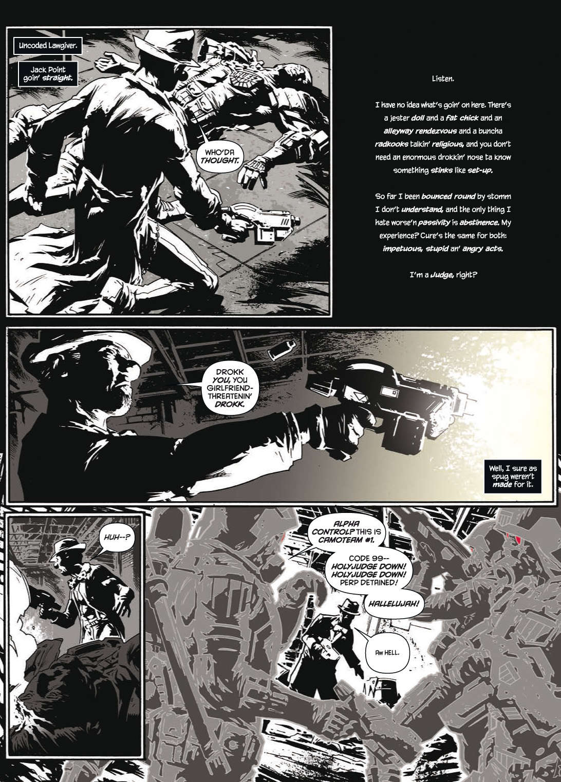Read online Judge Dredd: Trifecta comic -  Issue # TPB (Part 1) - 28