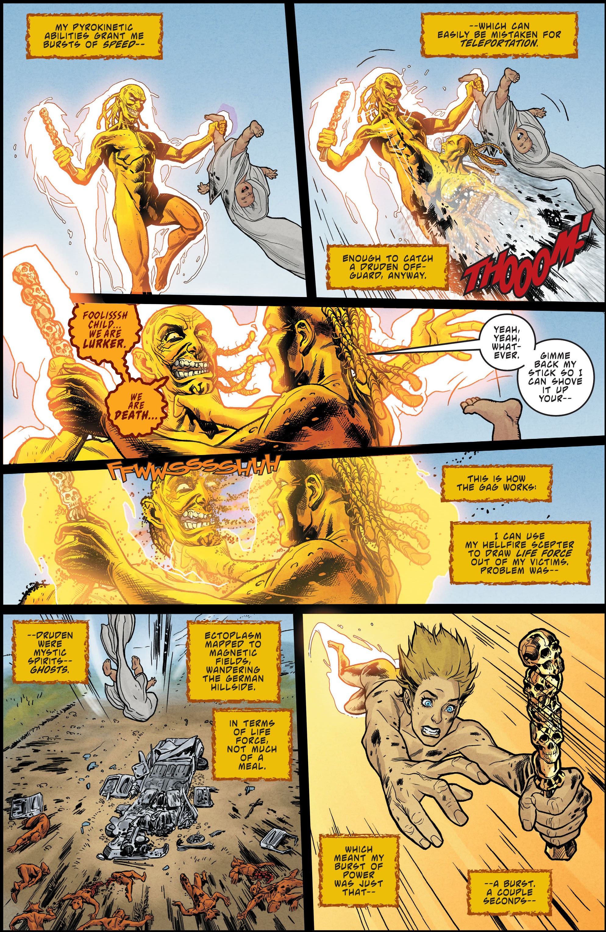 Read online Sacred Six comic -  Issue #10 - 10