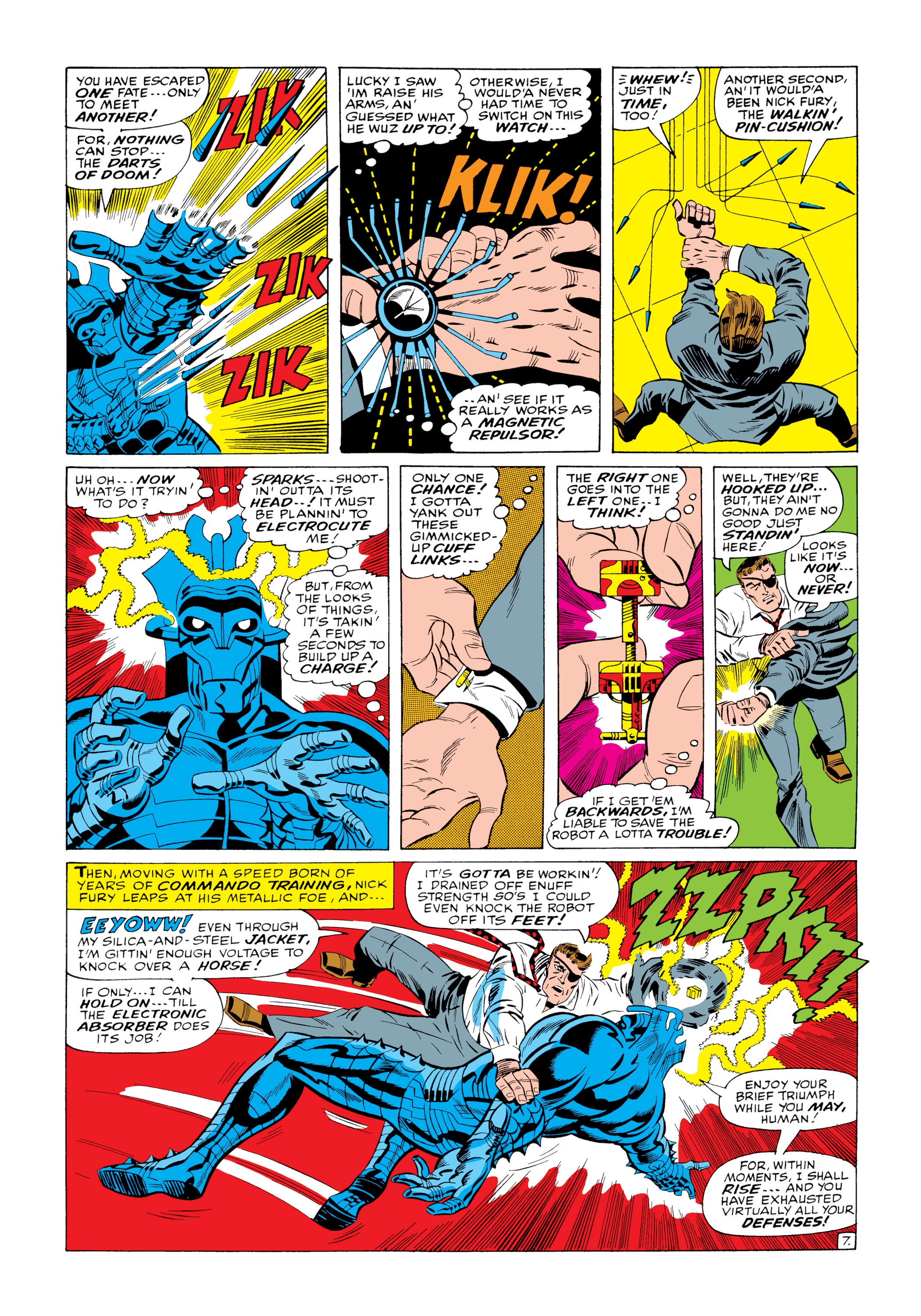 Read online Marvel Masterworks: Nick Fury, Agent of S.H.I.E.L.D. comic -  Issue # TPB 2 (Part 1) - 18