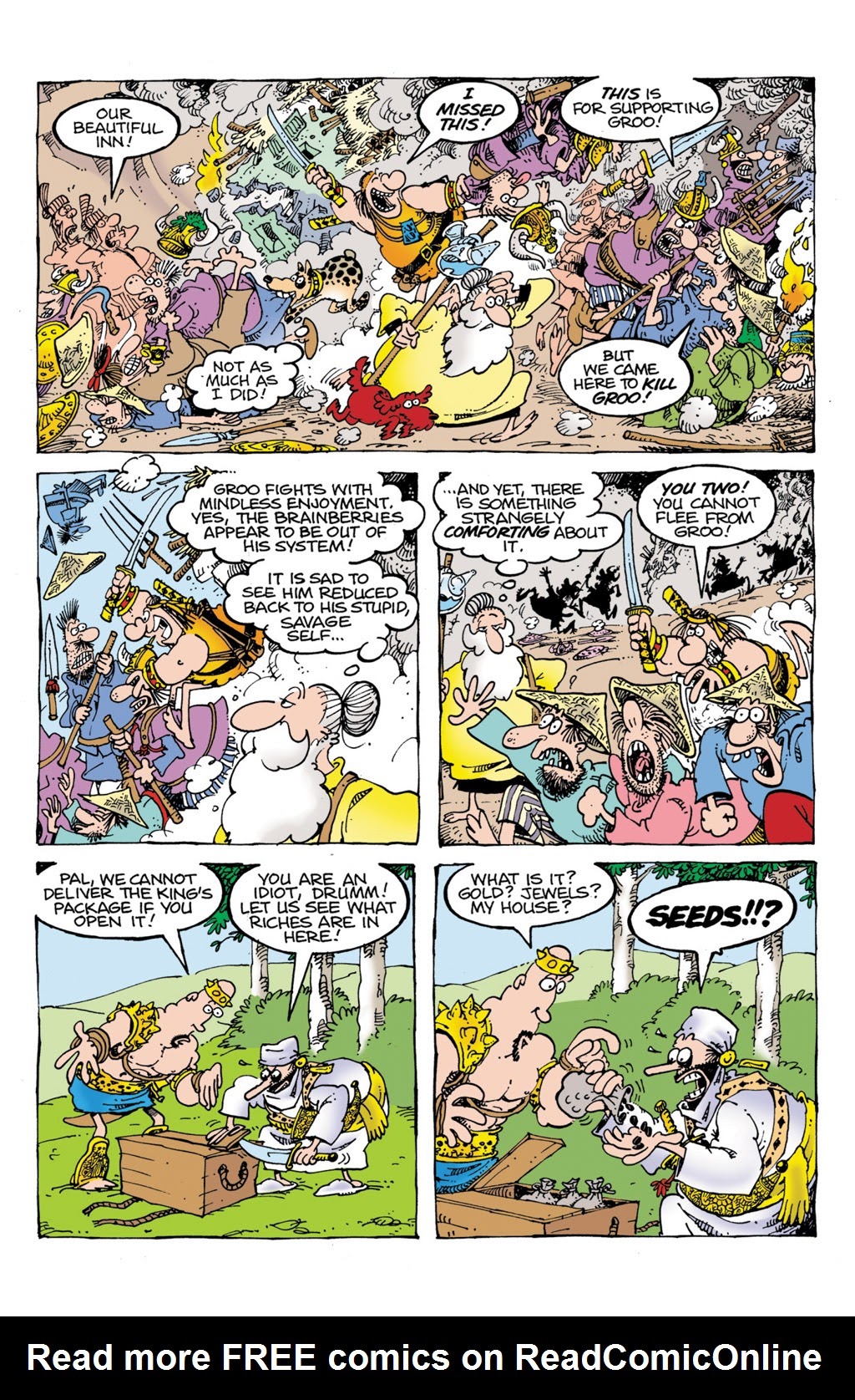 Read online Sergio Aragonés' Groo: The Most Intelligent Man In The World comic -  Issue # TPB - 96