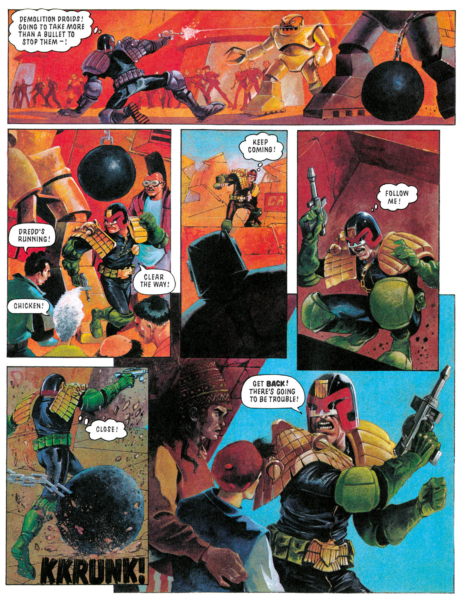Read online Essential Judge Dredd: America comic -  Issue # TPB (Part 2) - 17