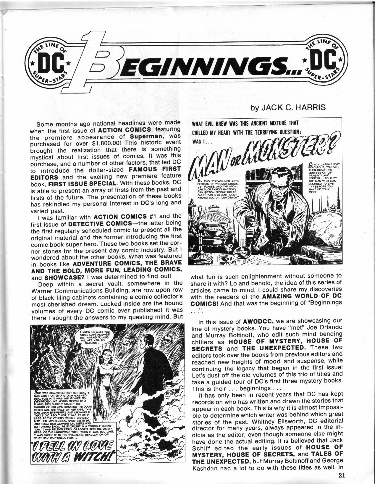 Read online Amazing World of DC Comics comic -  Issue #6 - 23