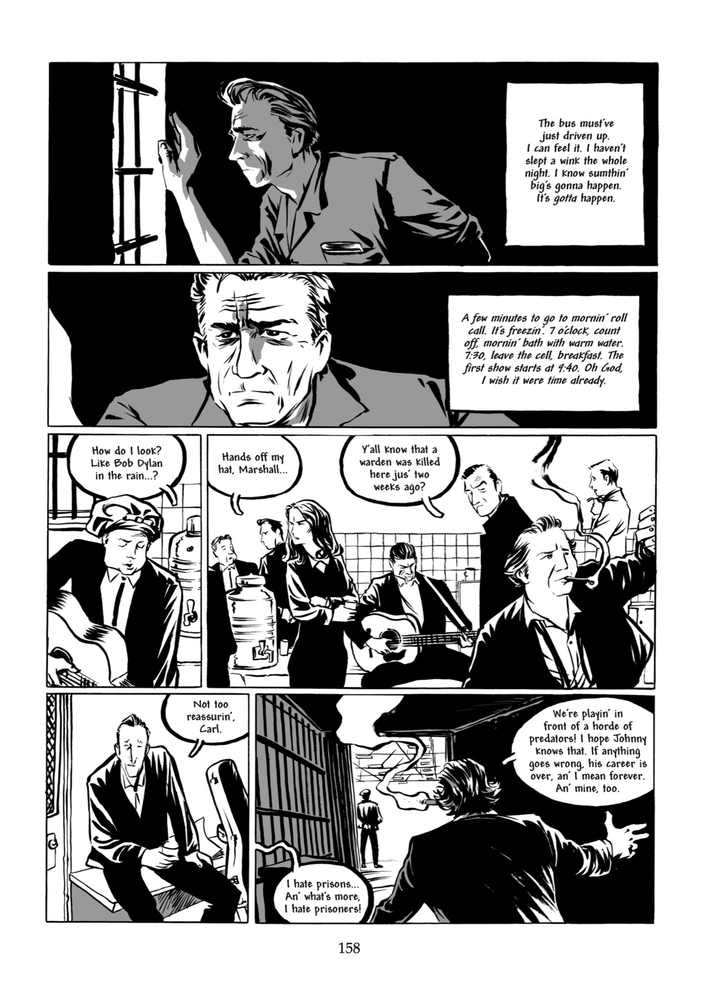 Read online Johnny Cash: I See a Darkness comic -  Issue # TPB - 153
