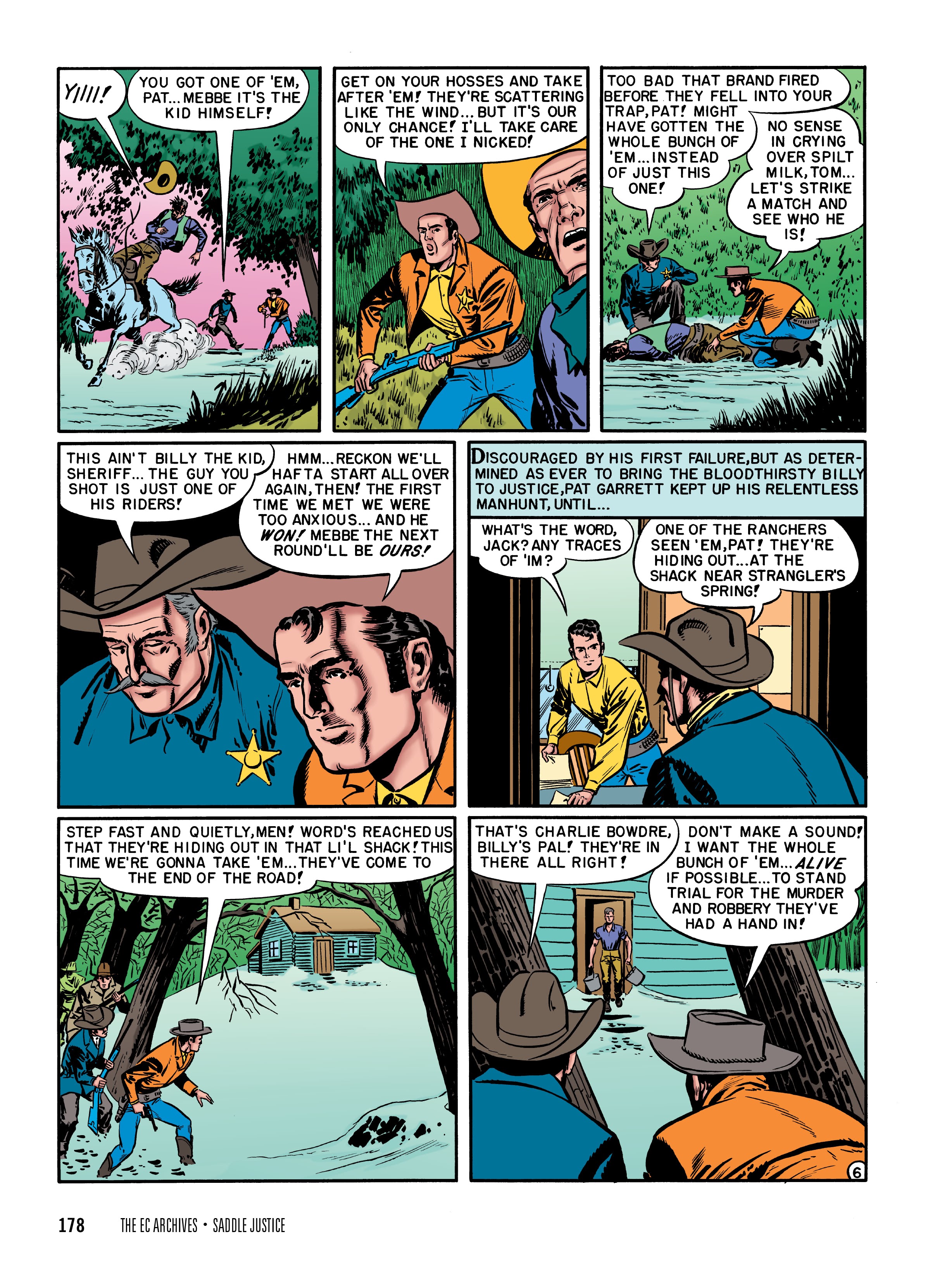Read online The EC Archives: Saddle Justice comic -  Issue # TPB (Part 2) - 80