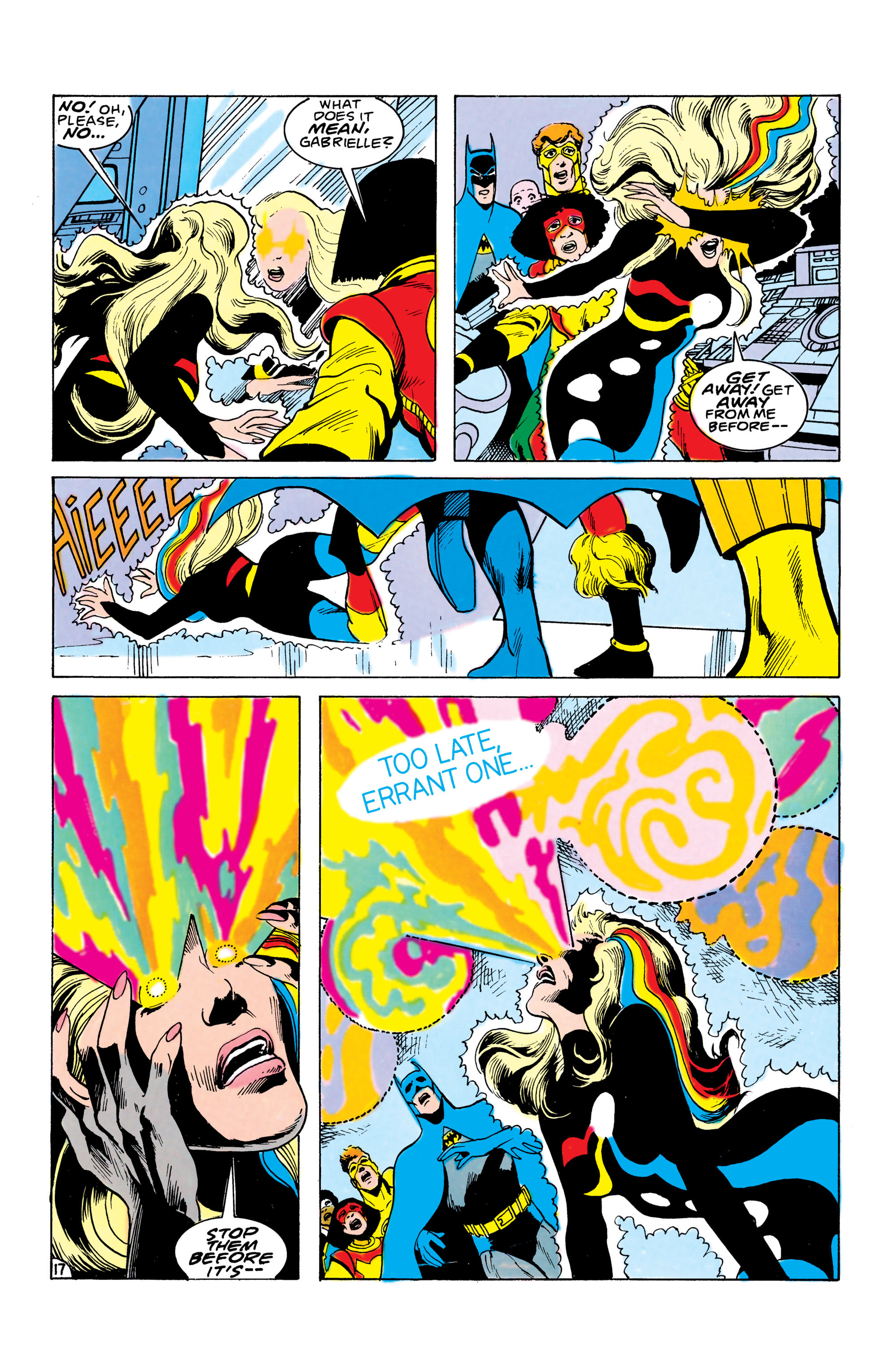 Read online Batman and the Outsiders (1983) comic -  Issue #22 - 17