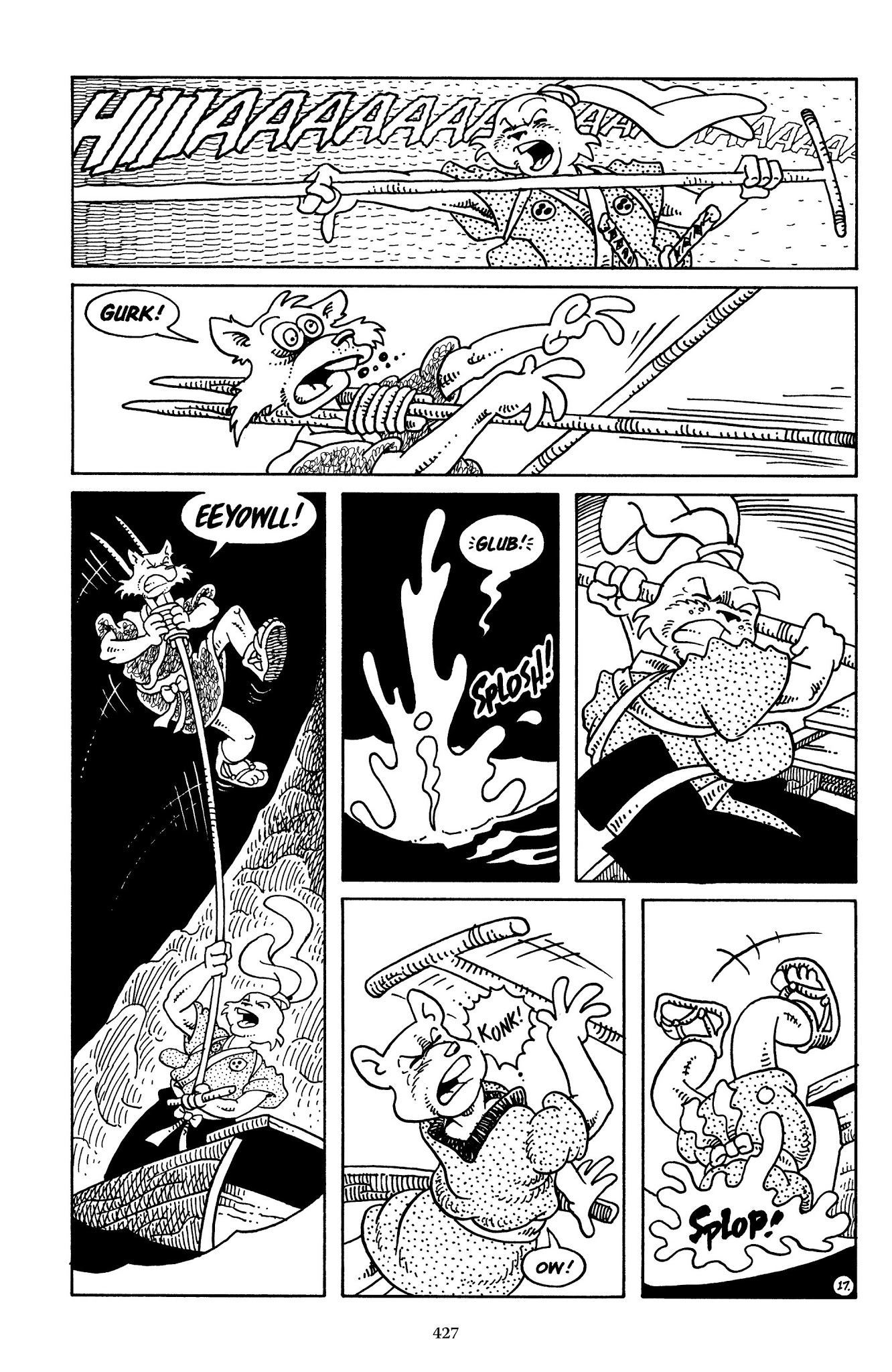 Read online The Usagi Yojimbo Saga comic -  Issue # TPB 1 - 417