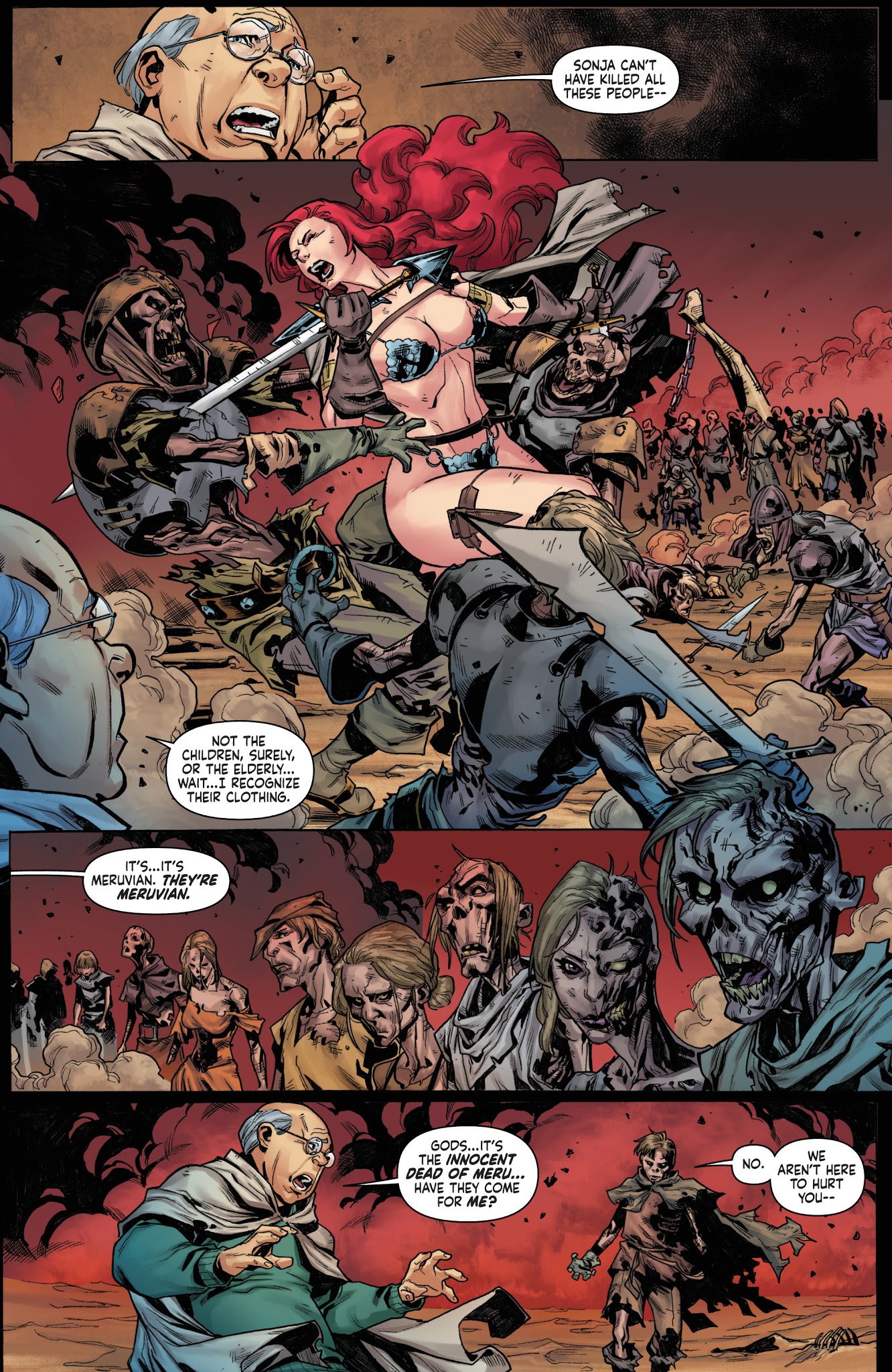 Read online Red Sonja Vol. 4 comic -  Issue #13 - 21