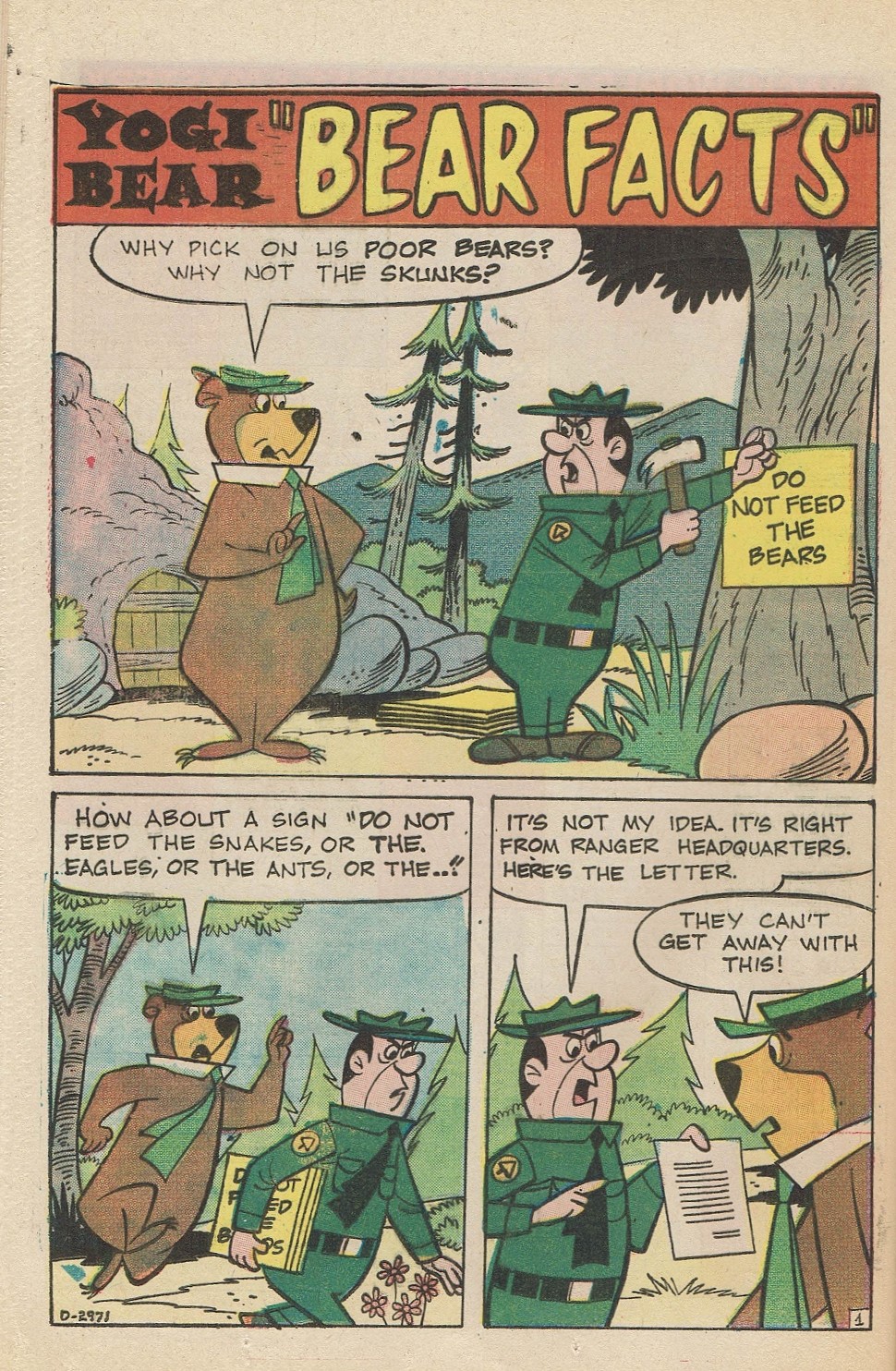 Read online Yogi Bear (1970) comic -  Issue #15 - 24