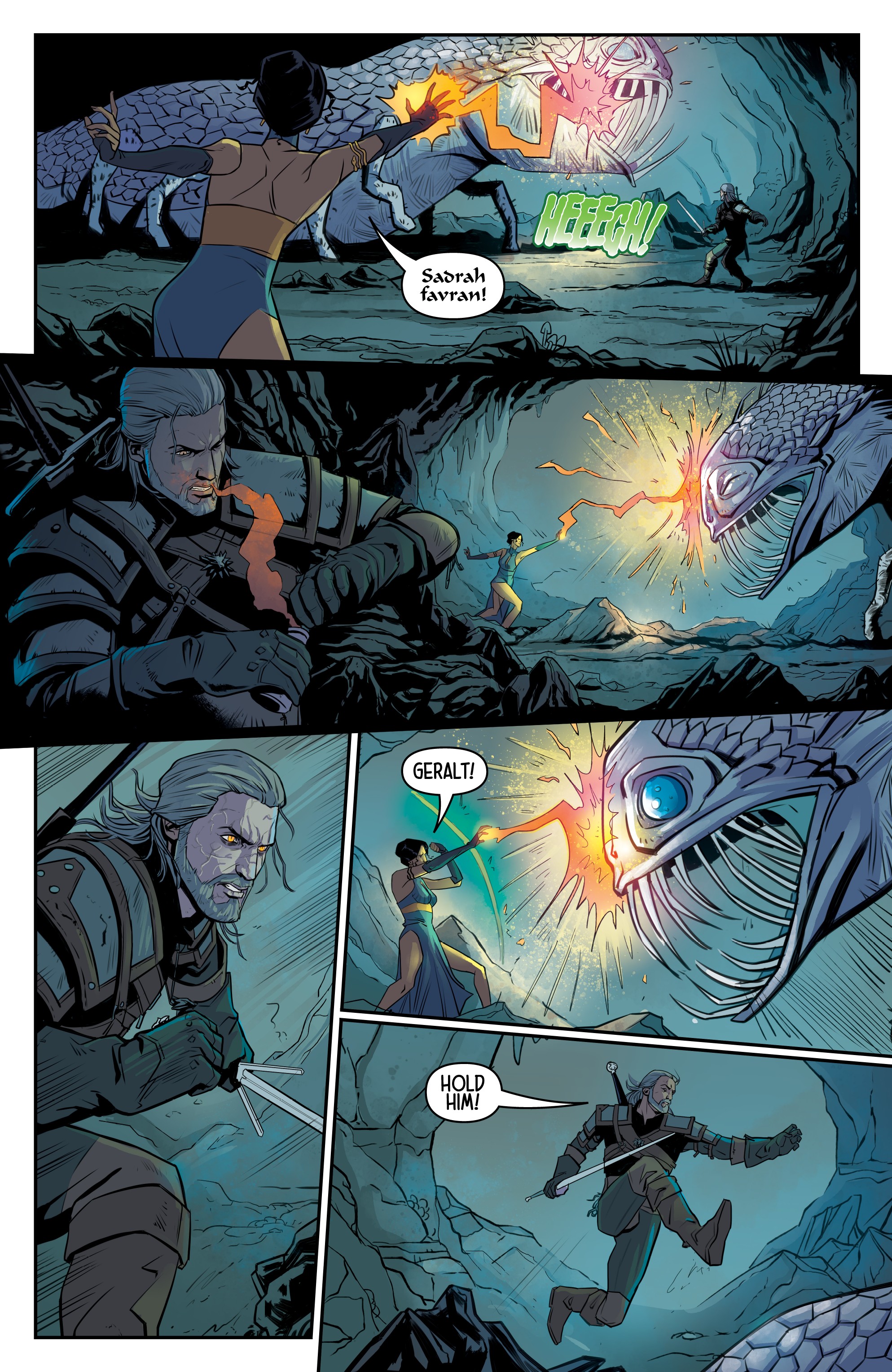 Read online The Witcher: Of Flesh and Flame comic -  Issue #3 - 12