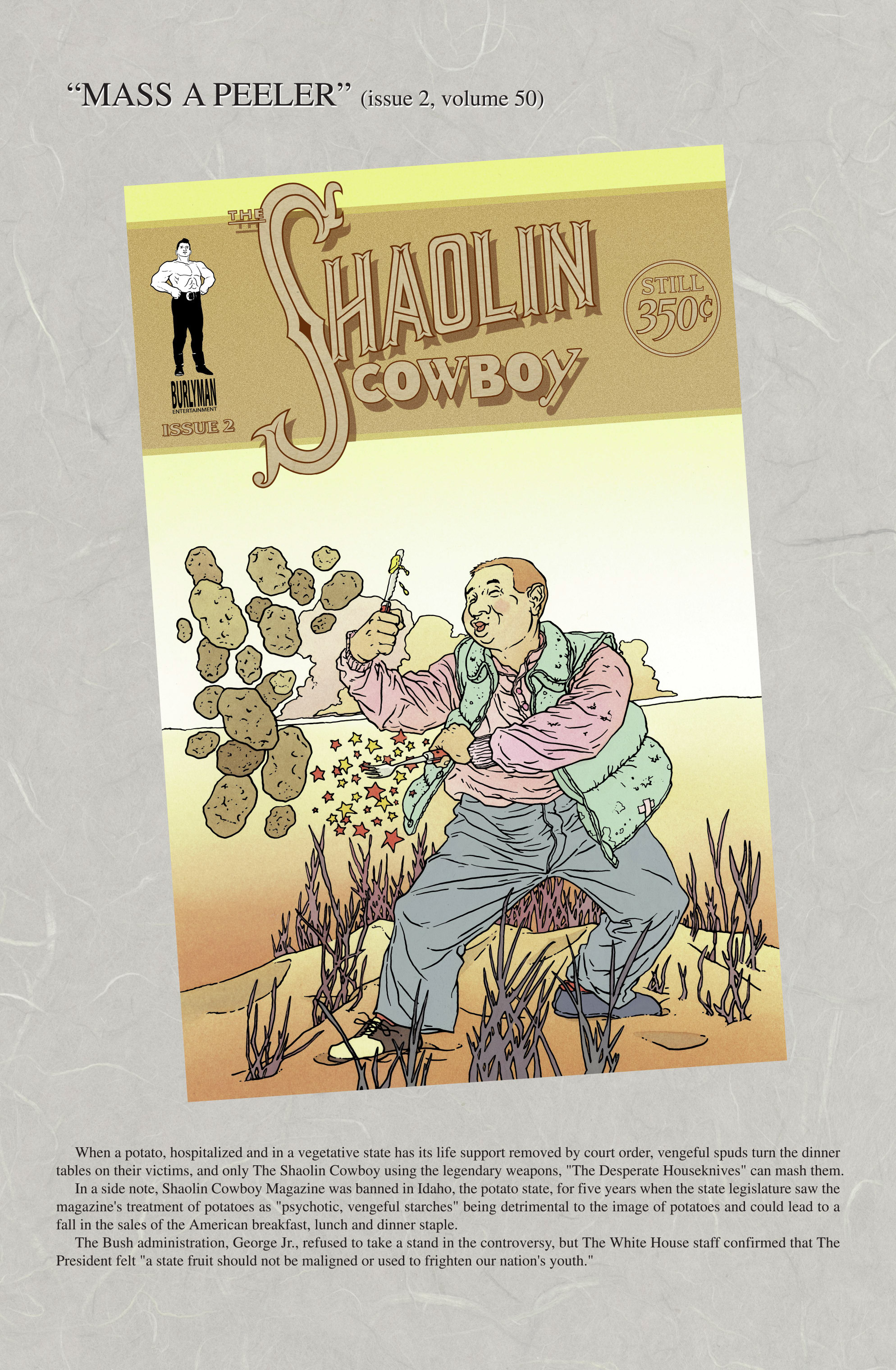 Read online Shaolin Cowboy comic -  Issue #3 - 20