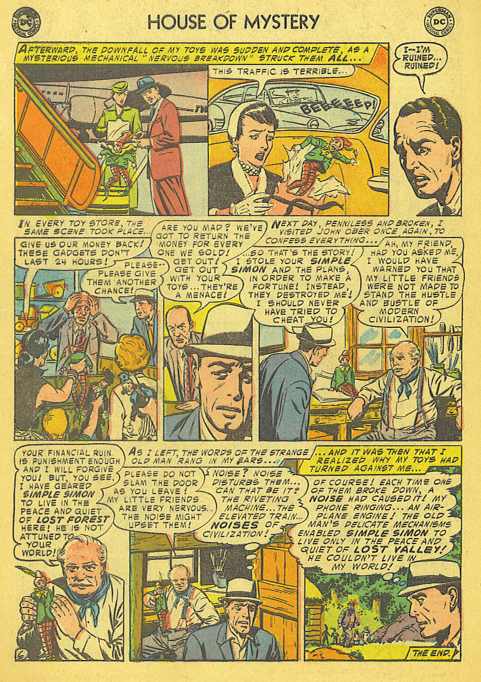 Read online House of Mystery (1951) comic -  Issue #42 - 32