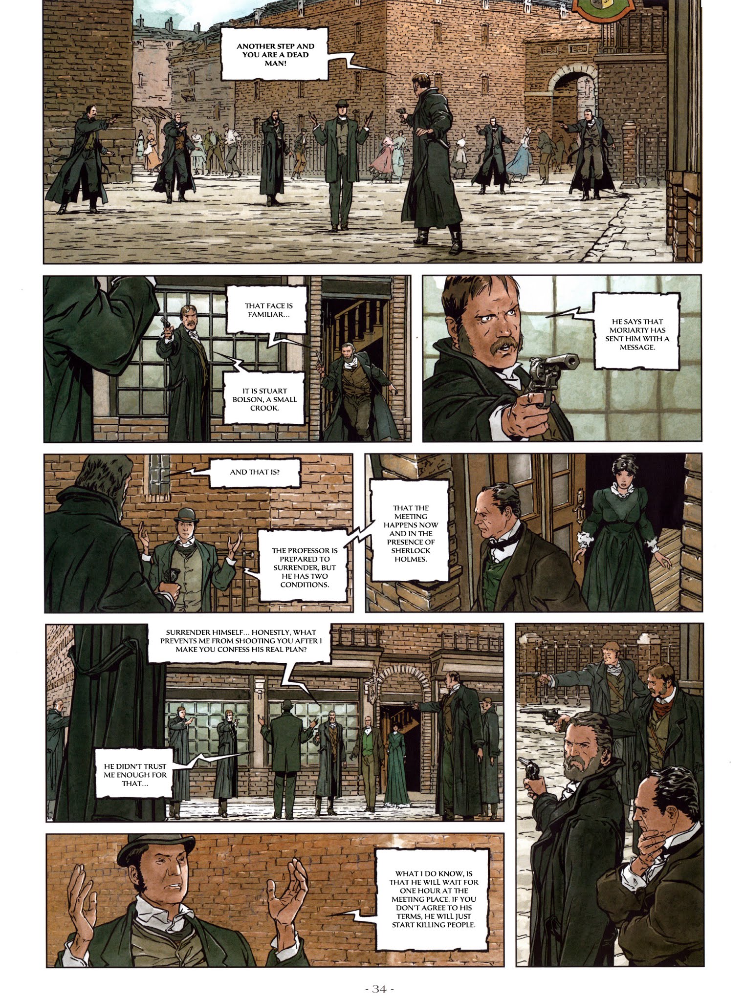 Read online Sherlock Holmes and the Necronomicon comic -  Issue # TPB - 35