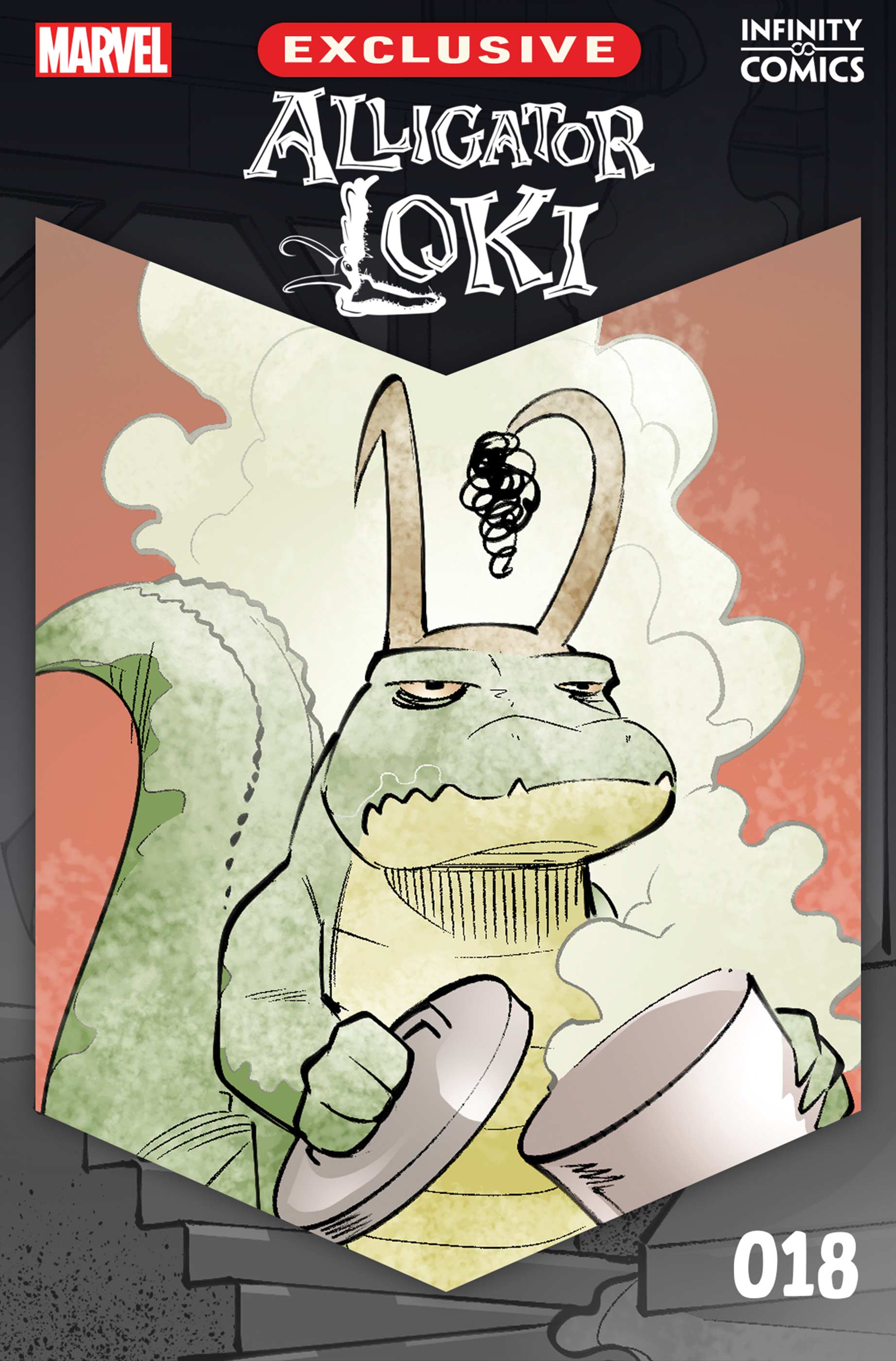 Read online Alligator Loki: Infinity Comic comic -  Issue #18 - 1