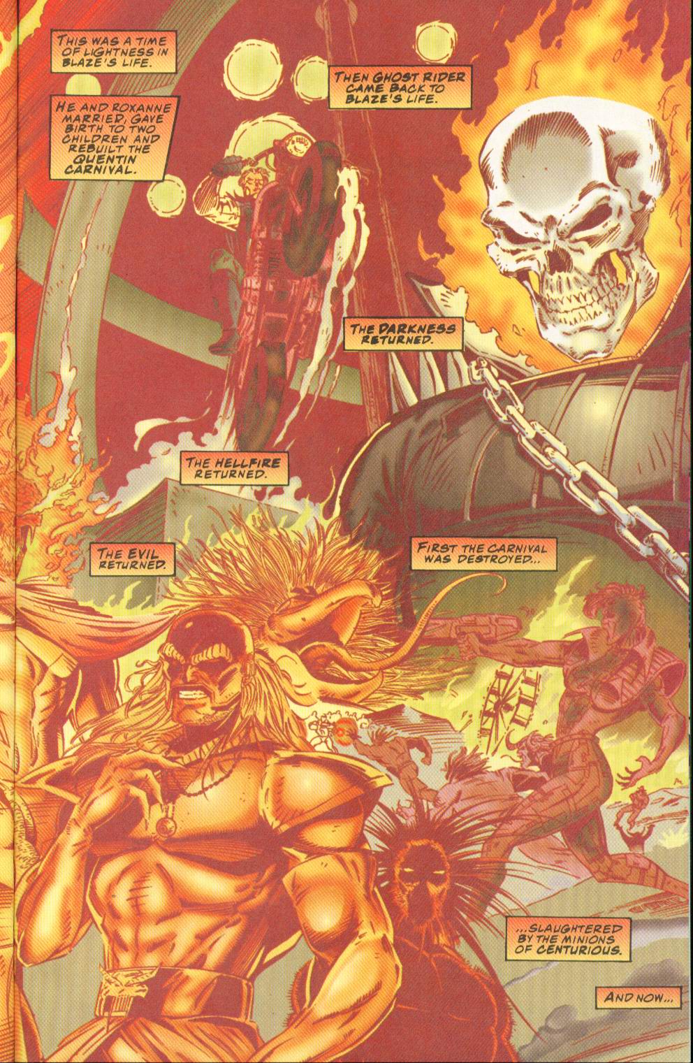 Read online Ghost Rider/Blaze: Spirits of Vengeance comic -  Issue #23 - 4