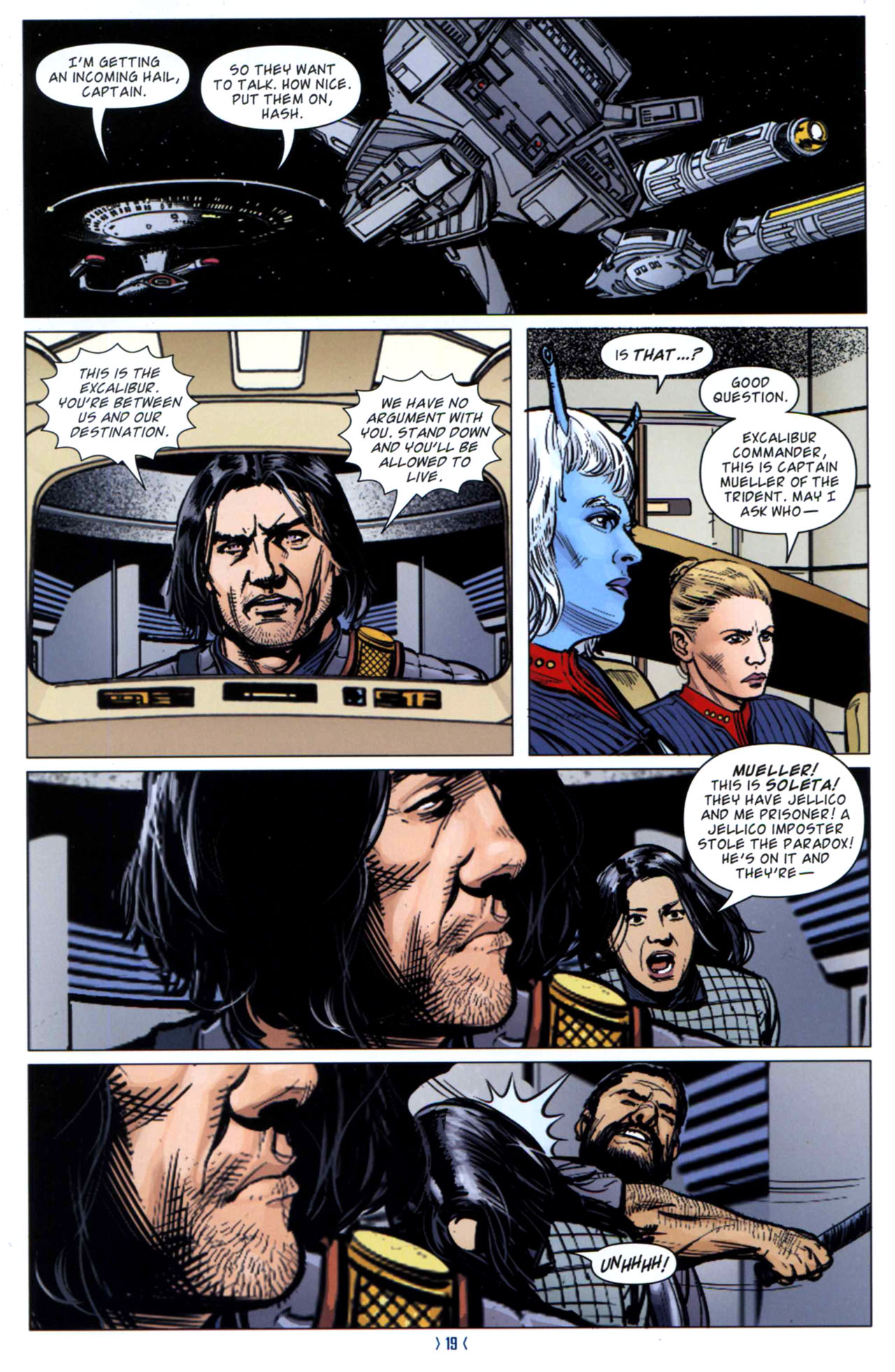 Read online Star Trek: New Frontier comic -  Issue #4 - 21