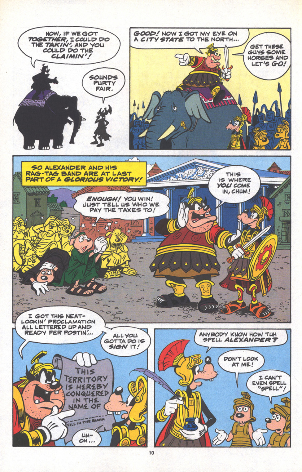 Read online Walt Disney's Goofy Adventures comic -  Issue #14 - 14