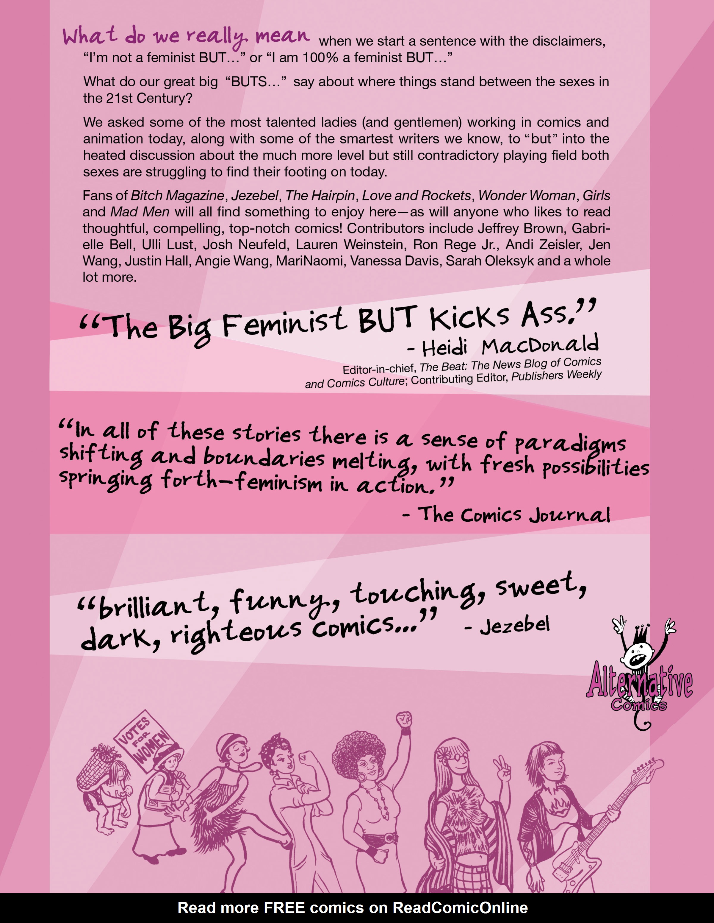 Read online The Big Feminist BUT: Comics About Women comic -  Issue # TPB (Part 2) - 103