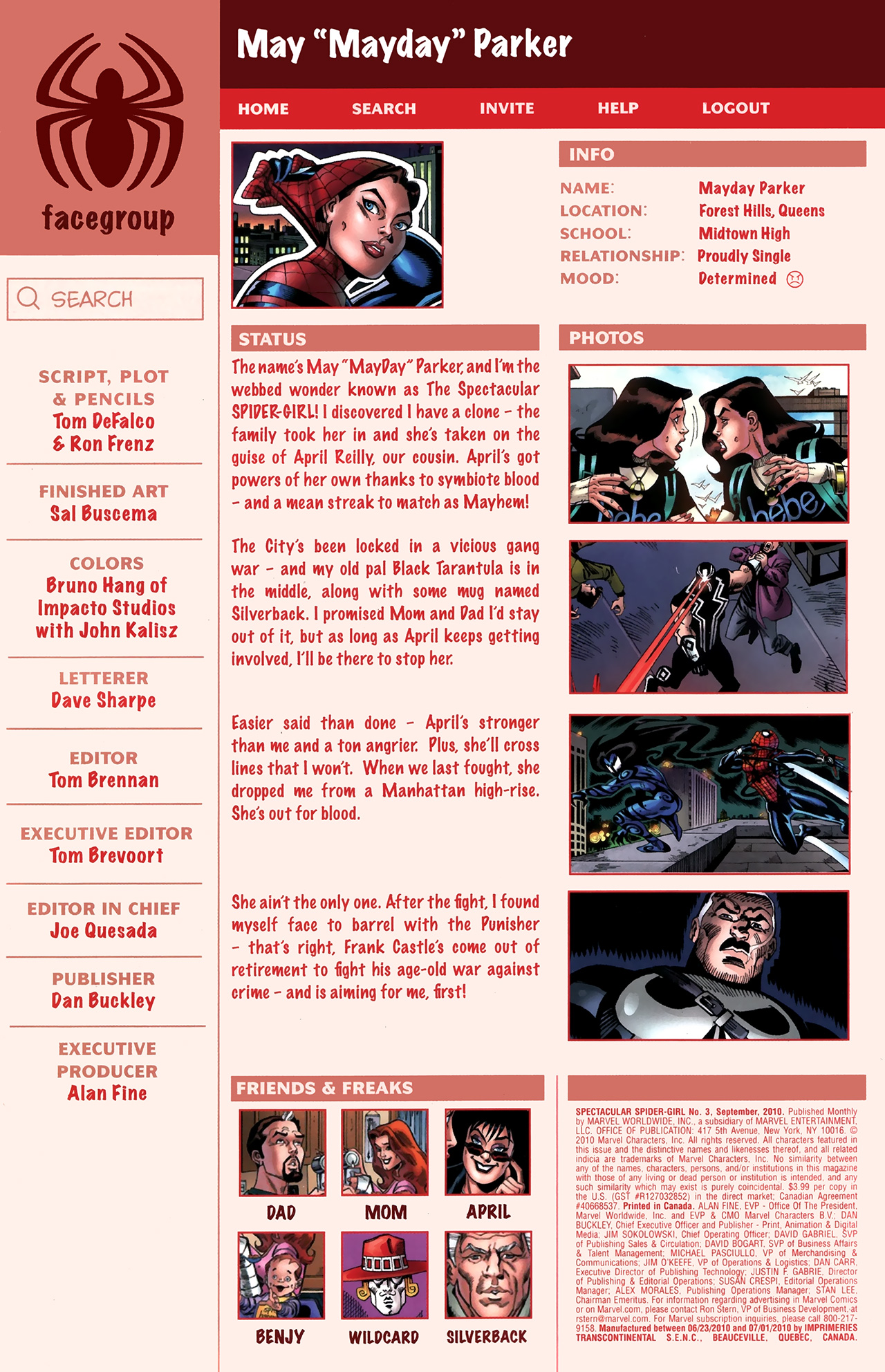Read online Spectacular Spider-Girl comic -  Issue #3 - 2