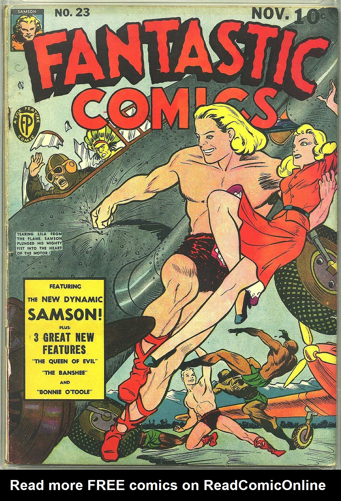 Read online Fantastic Comics comic -  Issue #23 - 1