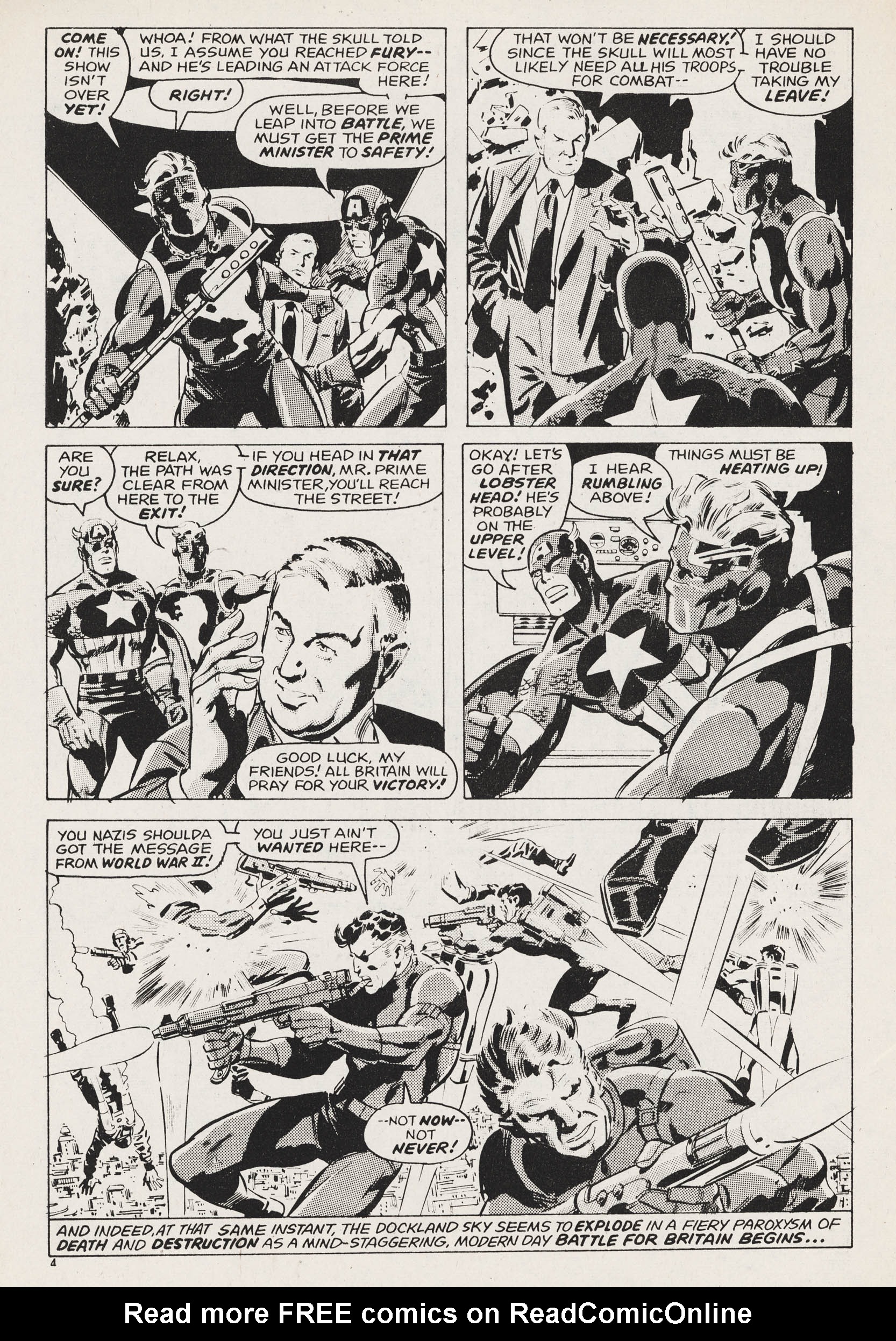 Read online Captain Britain (1976) comic -  Issue #25 - 4