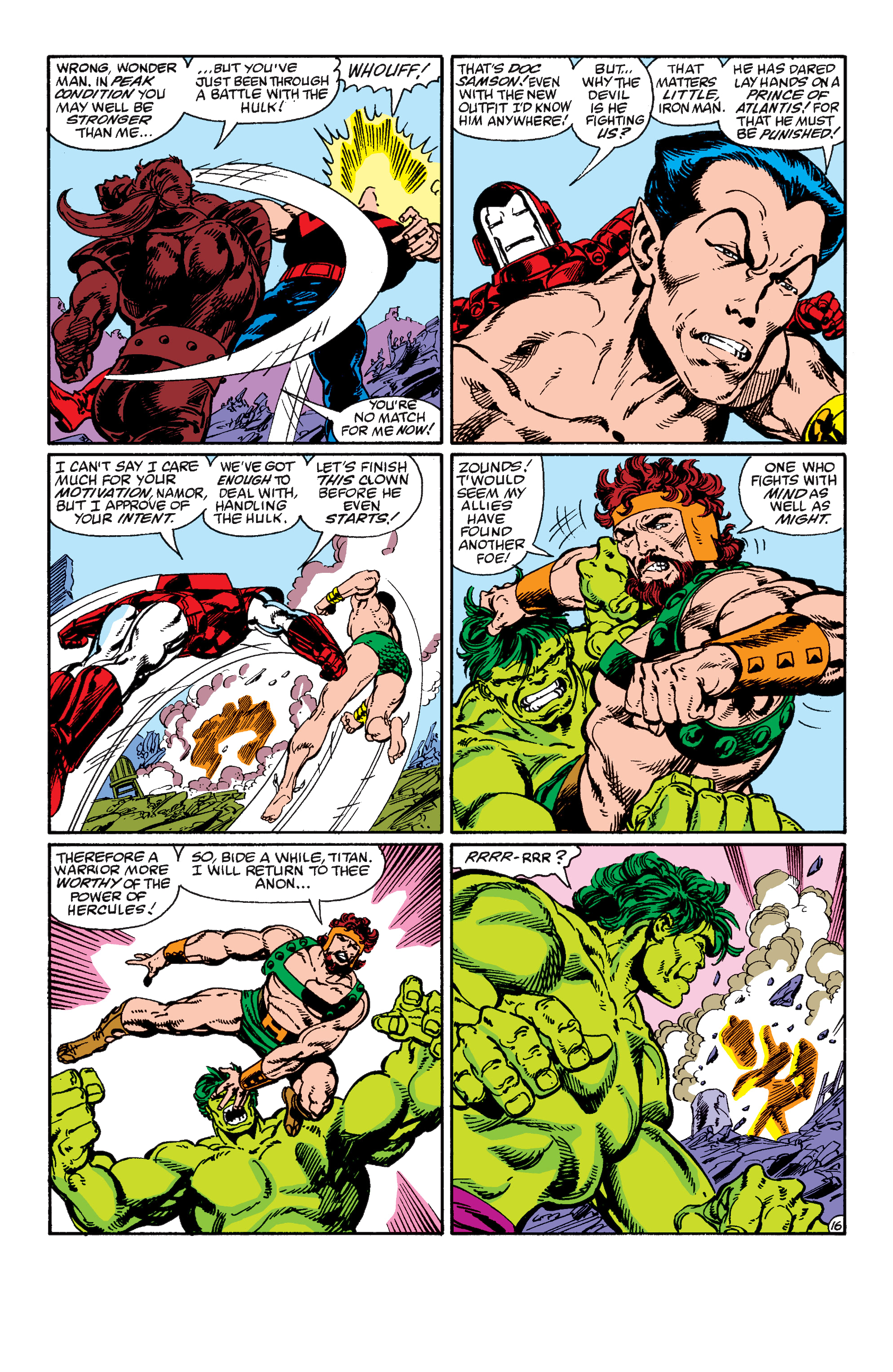 Read online Hulk vs. The Avengers comic -  Issue # TPB - 45