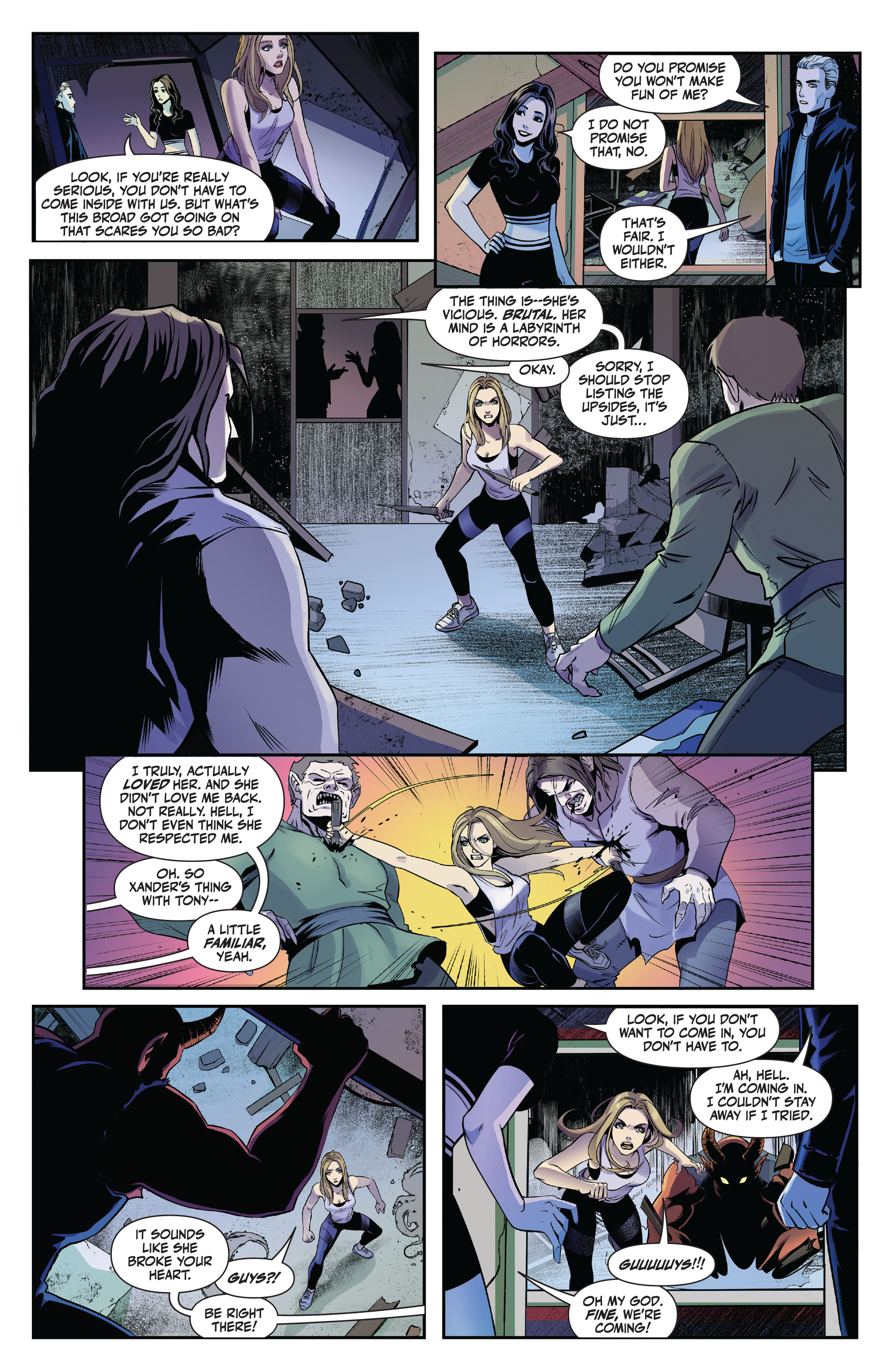 Read online The Vampire Slayer comic -  Issue #14 - 4