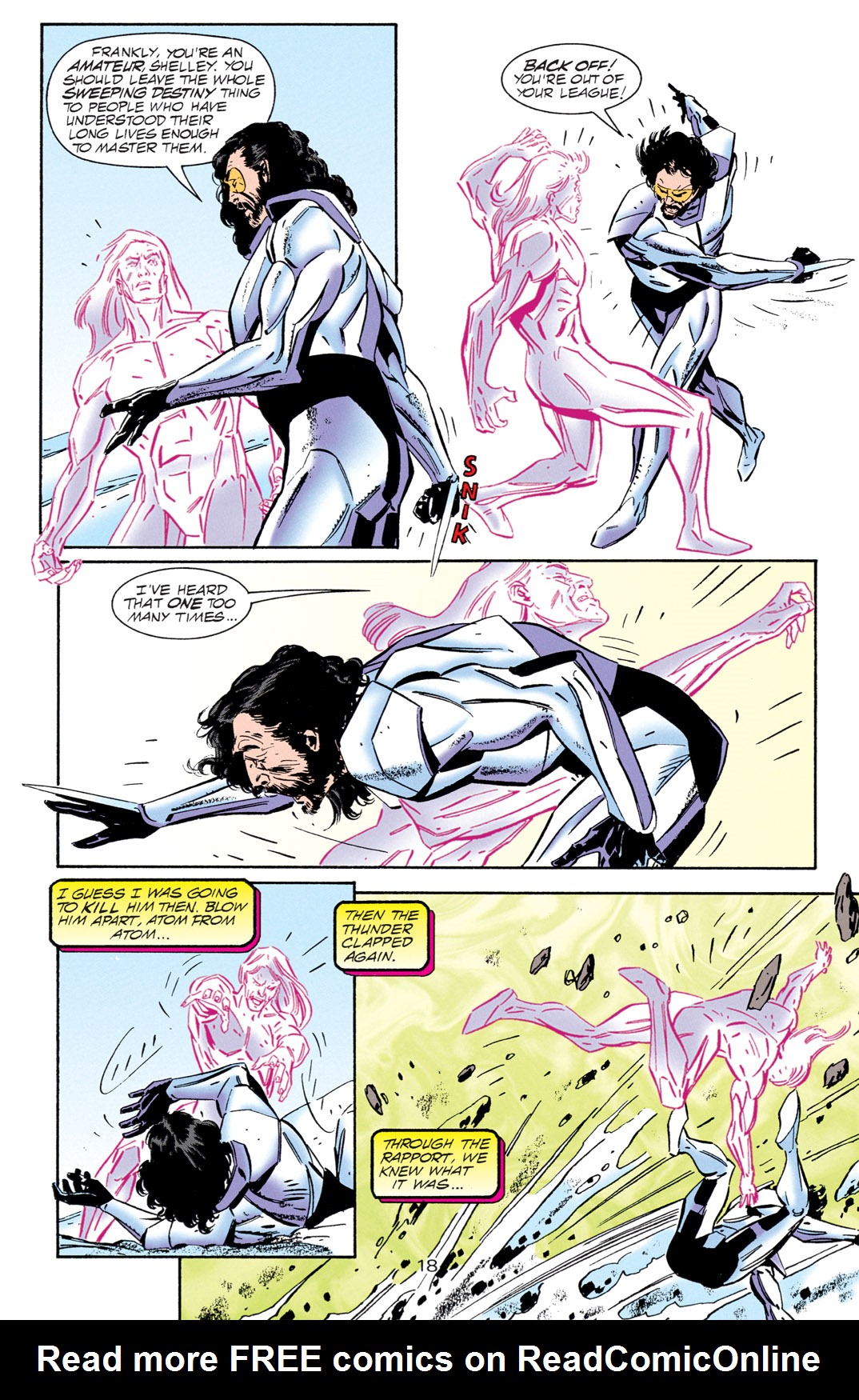 Read online Resurrection Man (1997) comic -  Issue #27 - 18