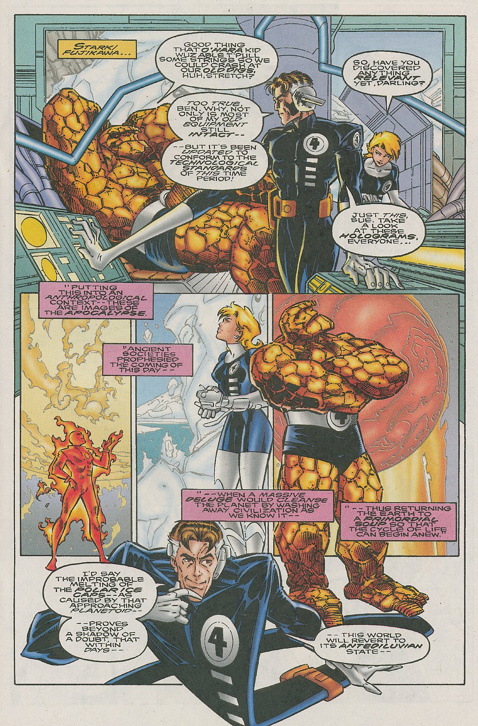 Read online Fantastic Four 2099 comic -  Issue #6 - 12