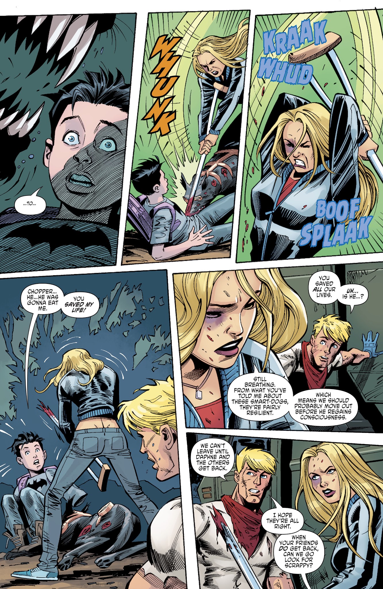 Read online Scooby Apocalypse comic -  Issue #16 - 17