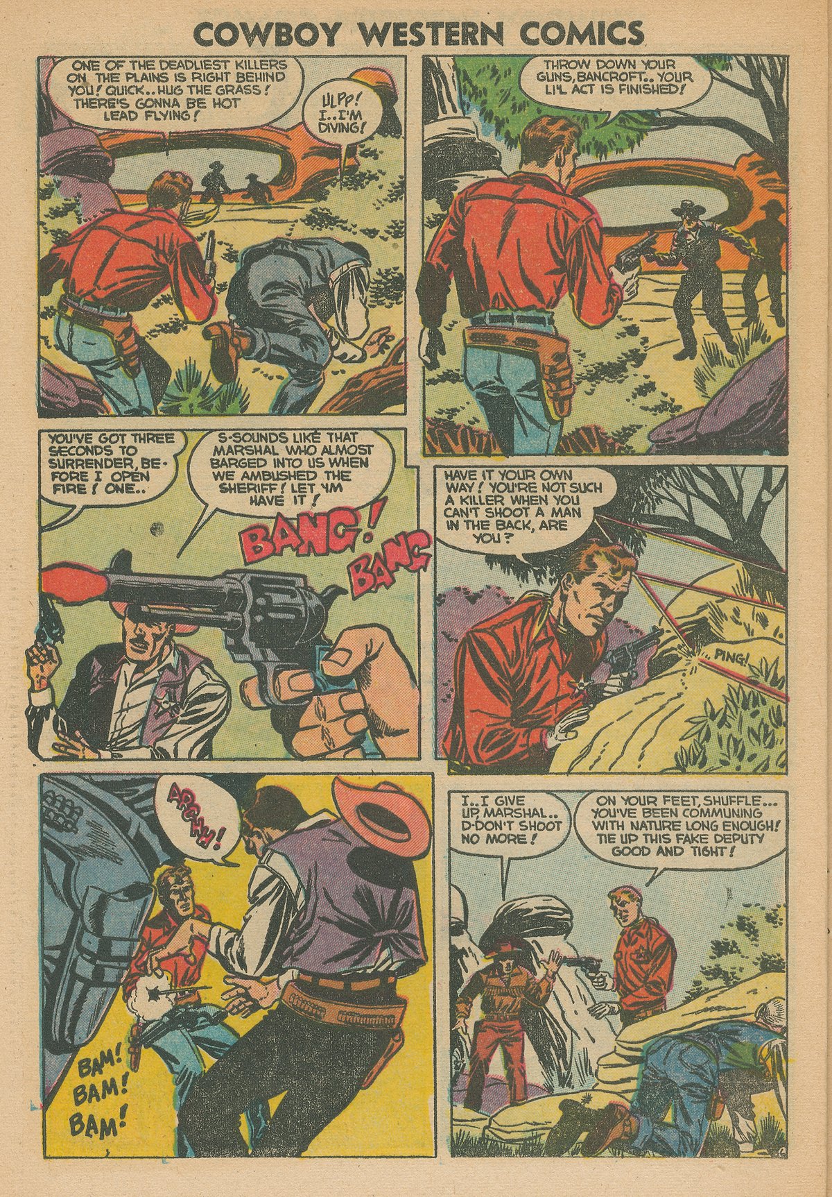 Read online Cowboy Western Comics (1954) comic -  Issue #48 - 8