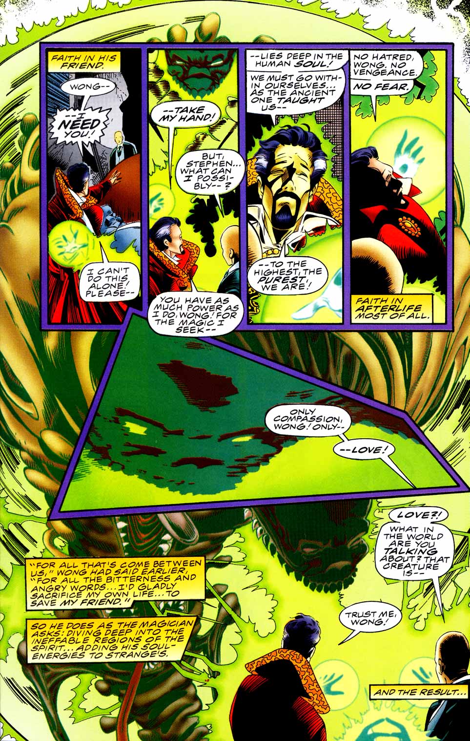 Read online Doctor Strange: Sorcerer Supreme comic -  Issue #89 - 17