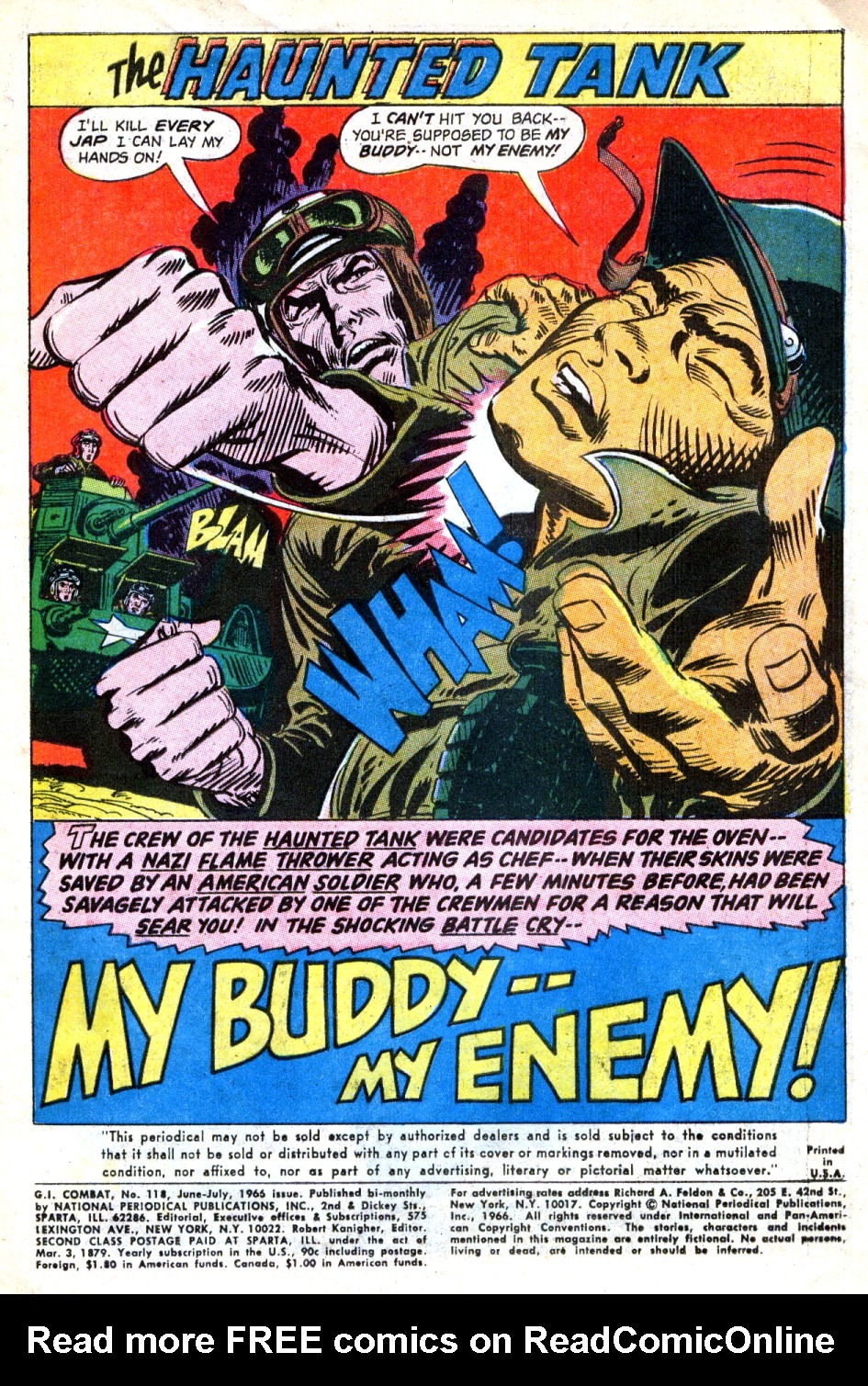 Read online G.I. Combat (1952) comic -  Issue #118 - 3