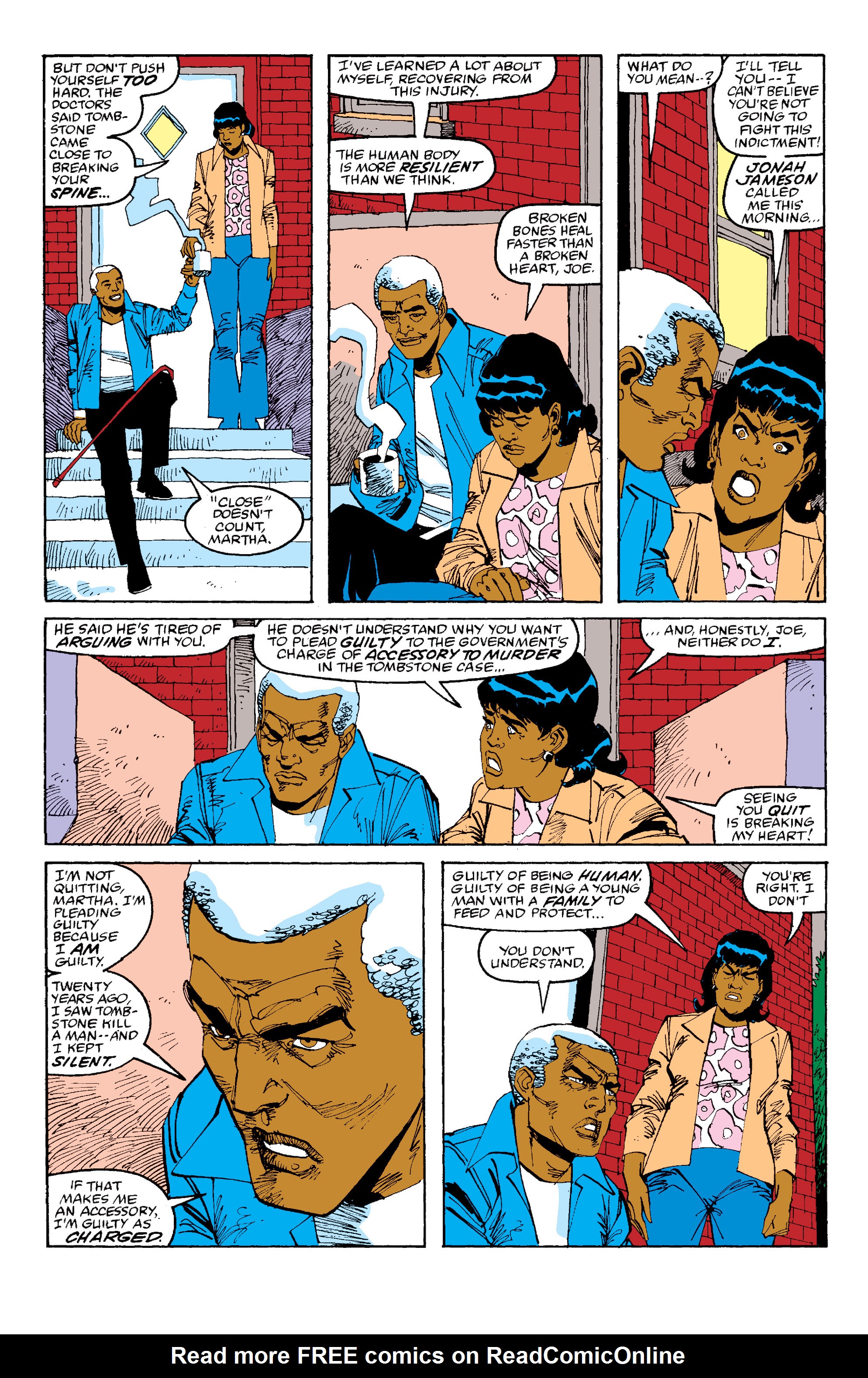 Read online The Spectacular Spider-Man (1976) comic -  Issue # _TPB Tombstone (Part 3) - 54