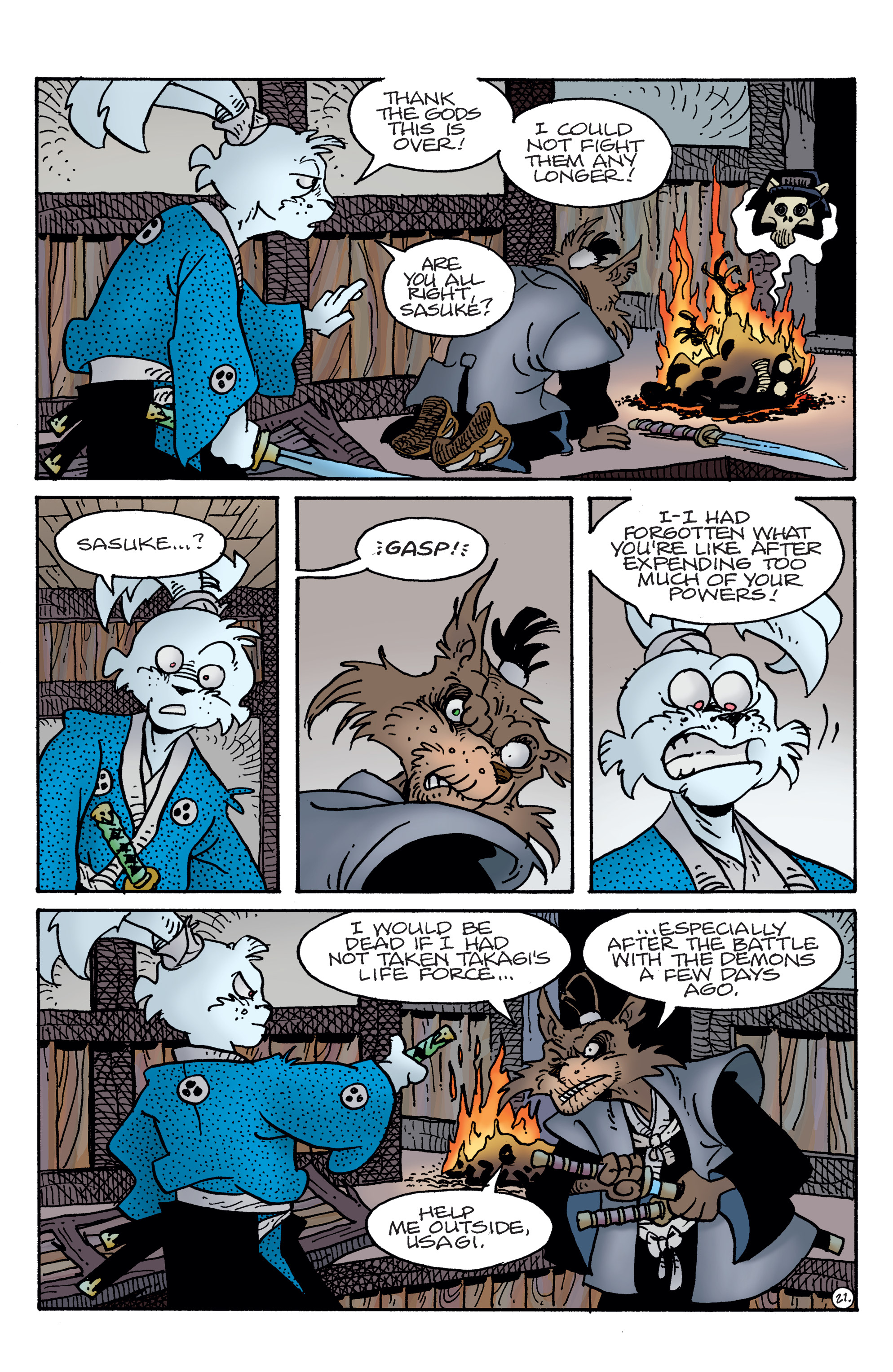 Read online Usagi Yojimbo (2019) comic -  Issue #3 - 22