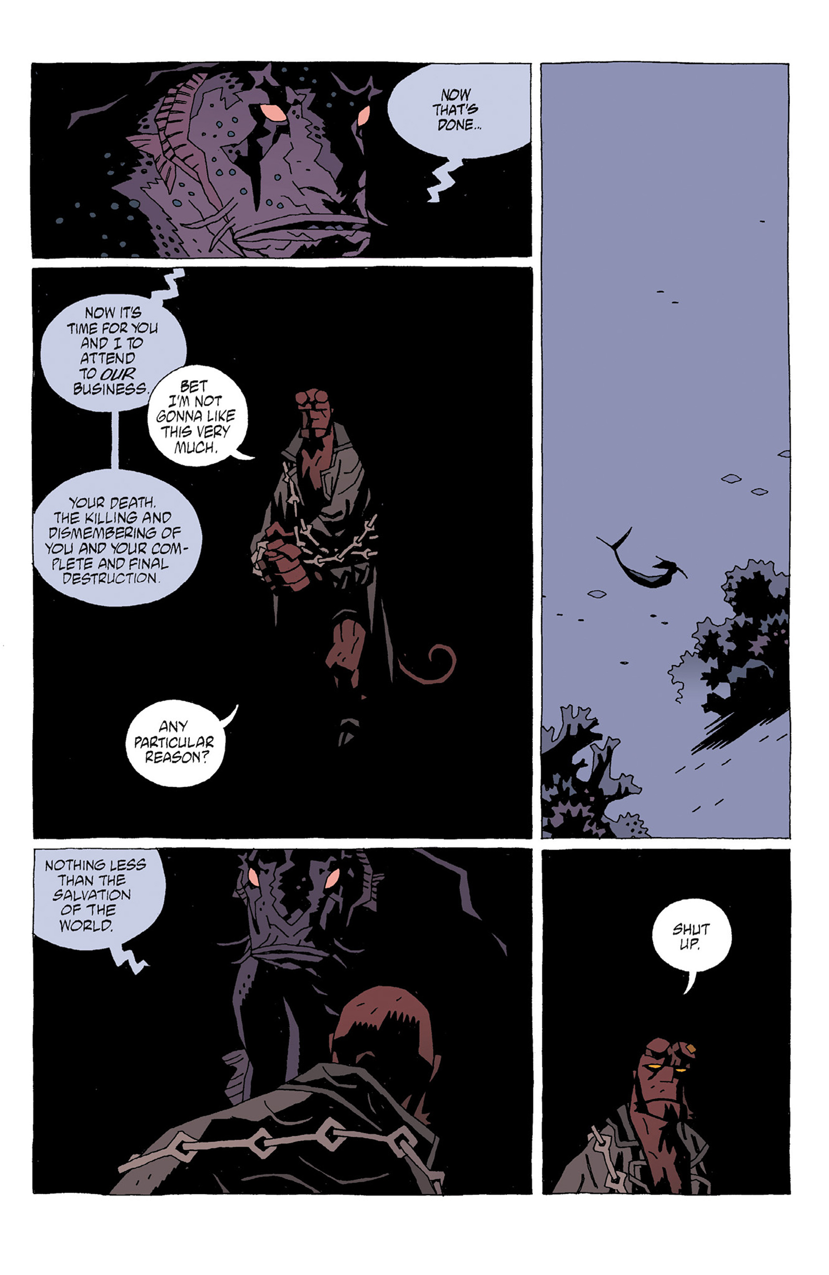 Read online Hellboy: Strange Places comic -  Issue # TPB - 37