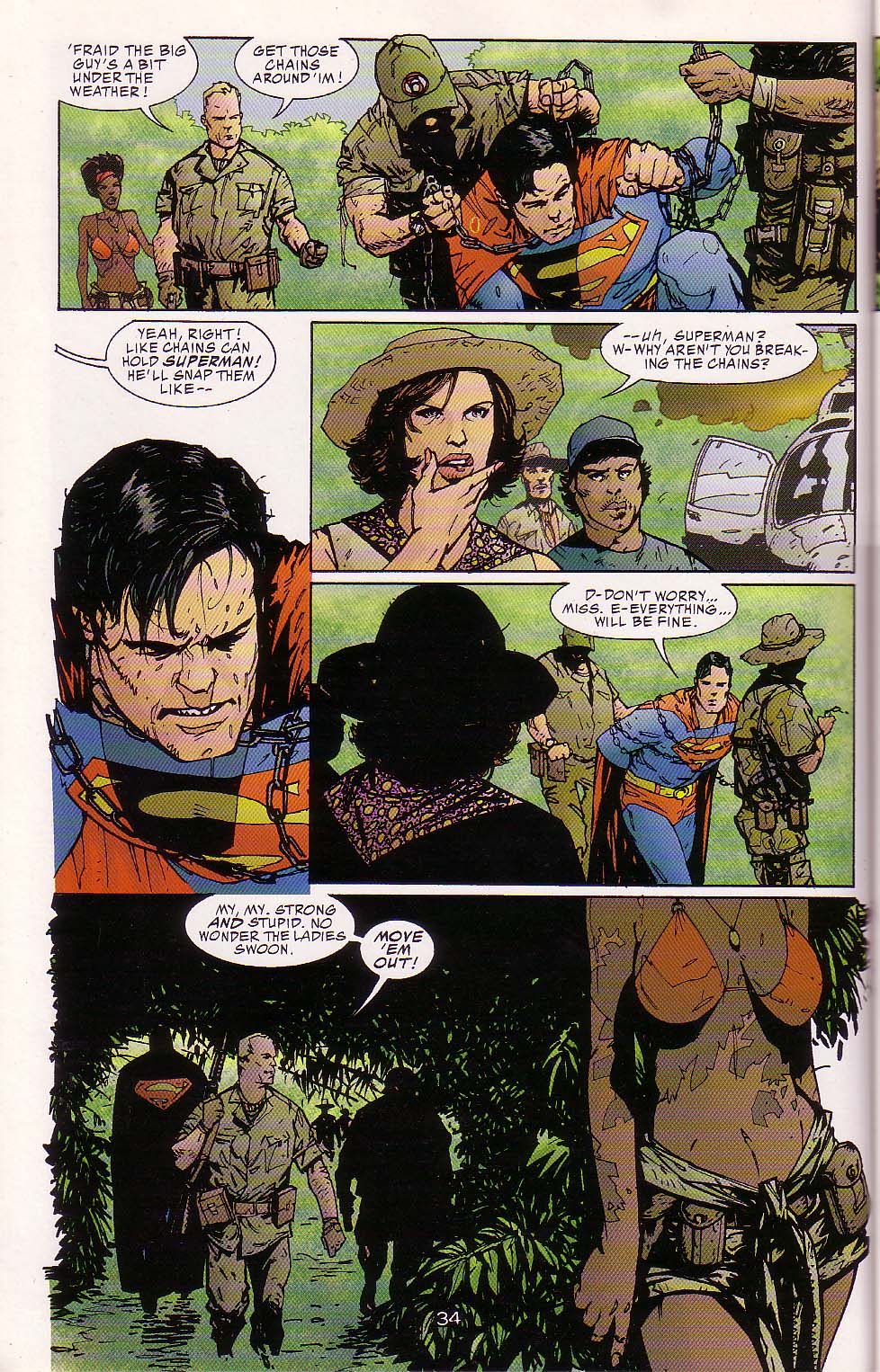 Read online Superman vs. Predator comic -  Issue #1 - 36