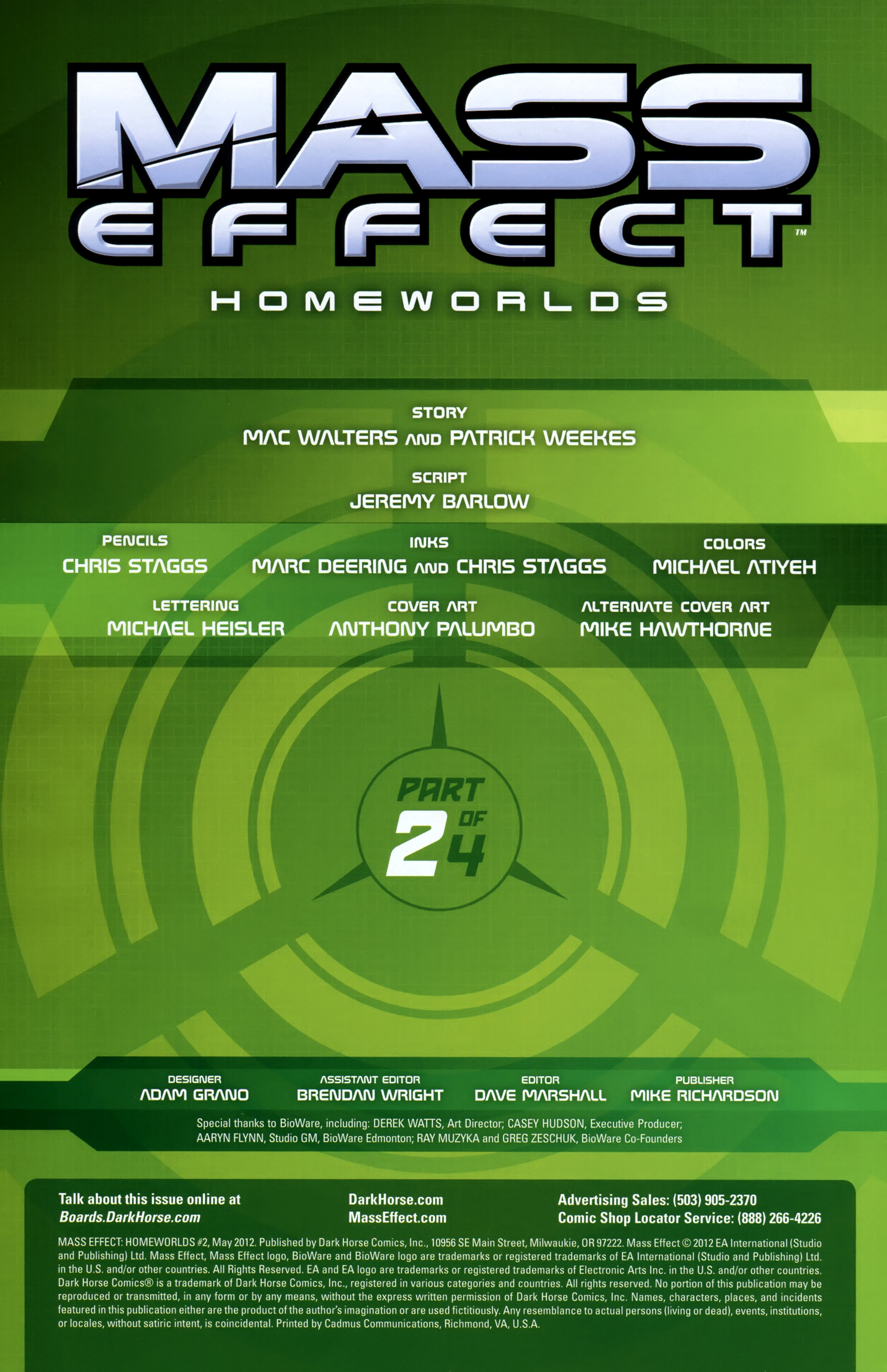 Read online Mass Effect: Homeworlds comic -  Issue #2 - 3