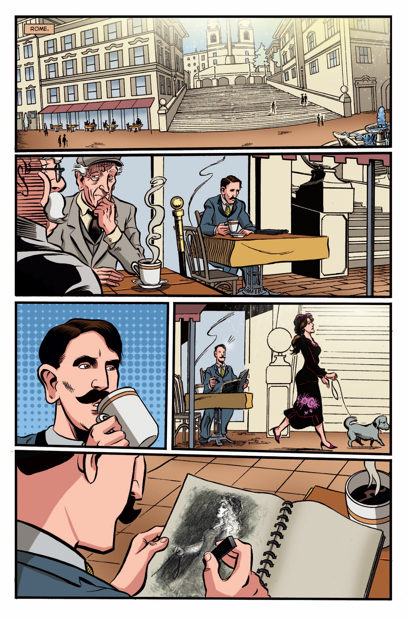 Read online Herald: Lovecraft and Tesla comic -  Issue #3 - 22