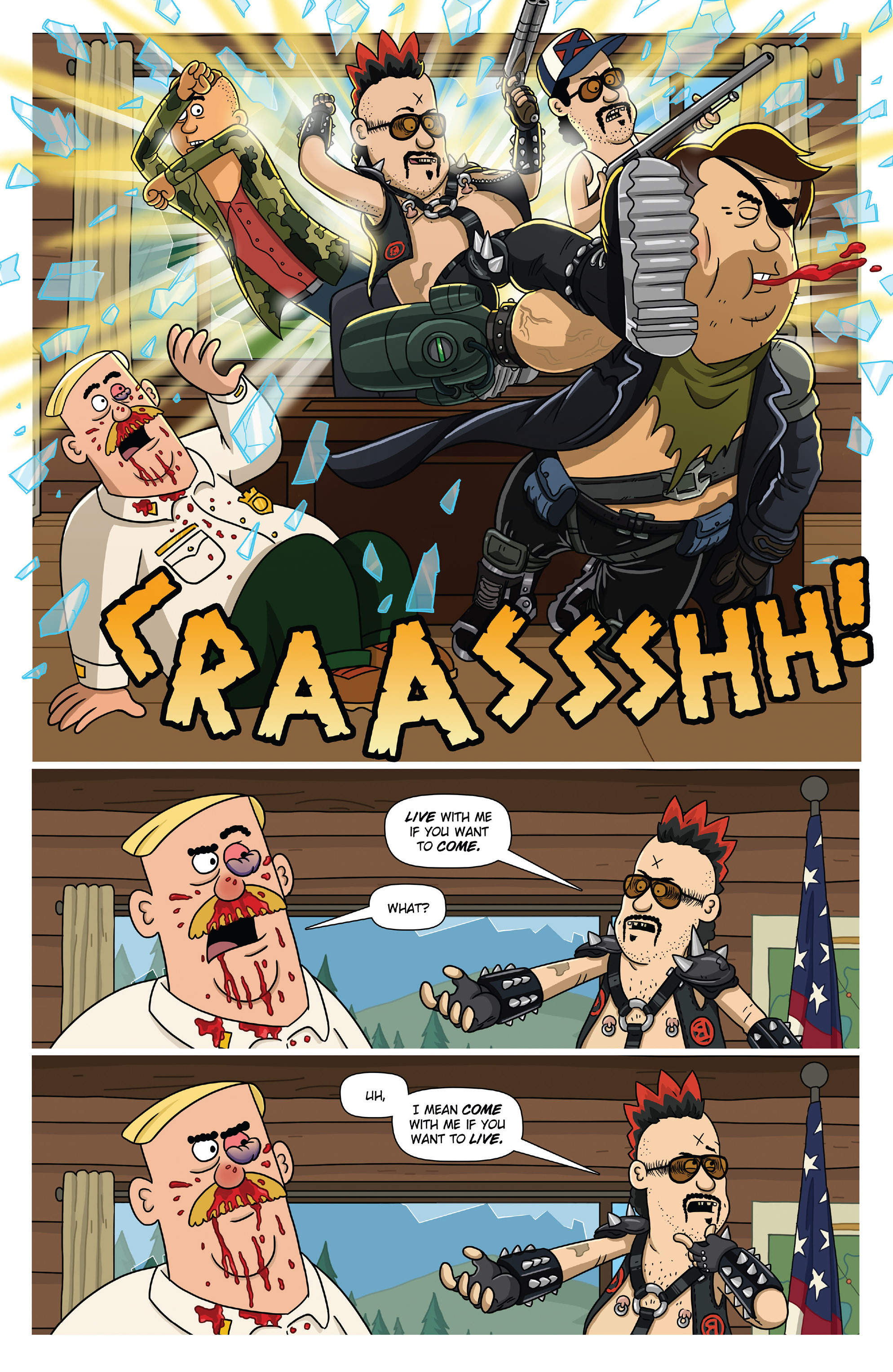 Read online Brickleberry comic -  Issue #1 - 22