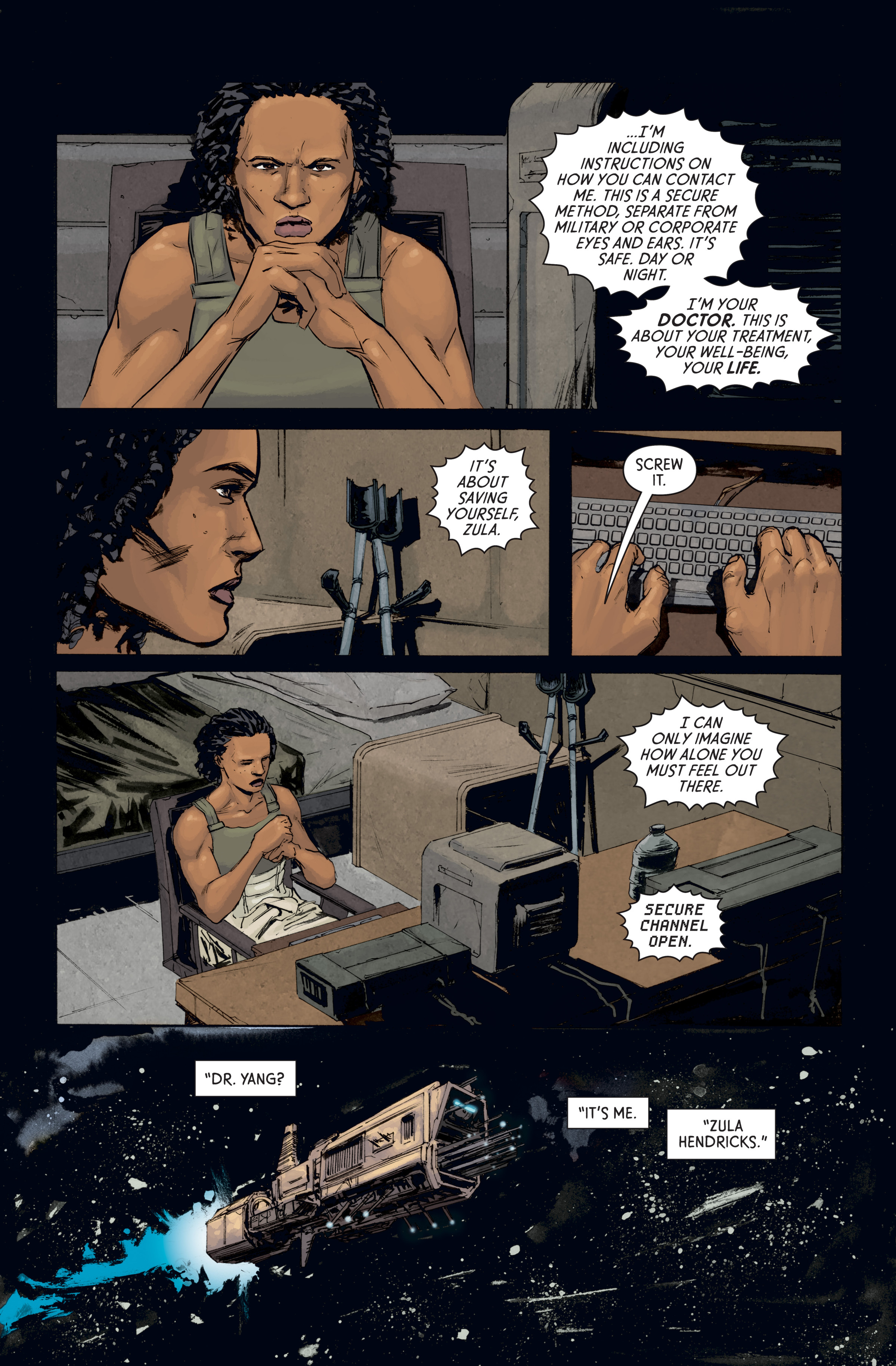 Read online Aliens: Defiance Library Edition comic -  Issue # TPB (Part 2) - 1