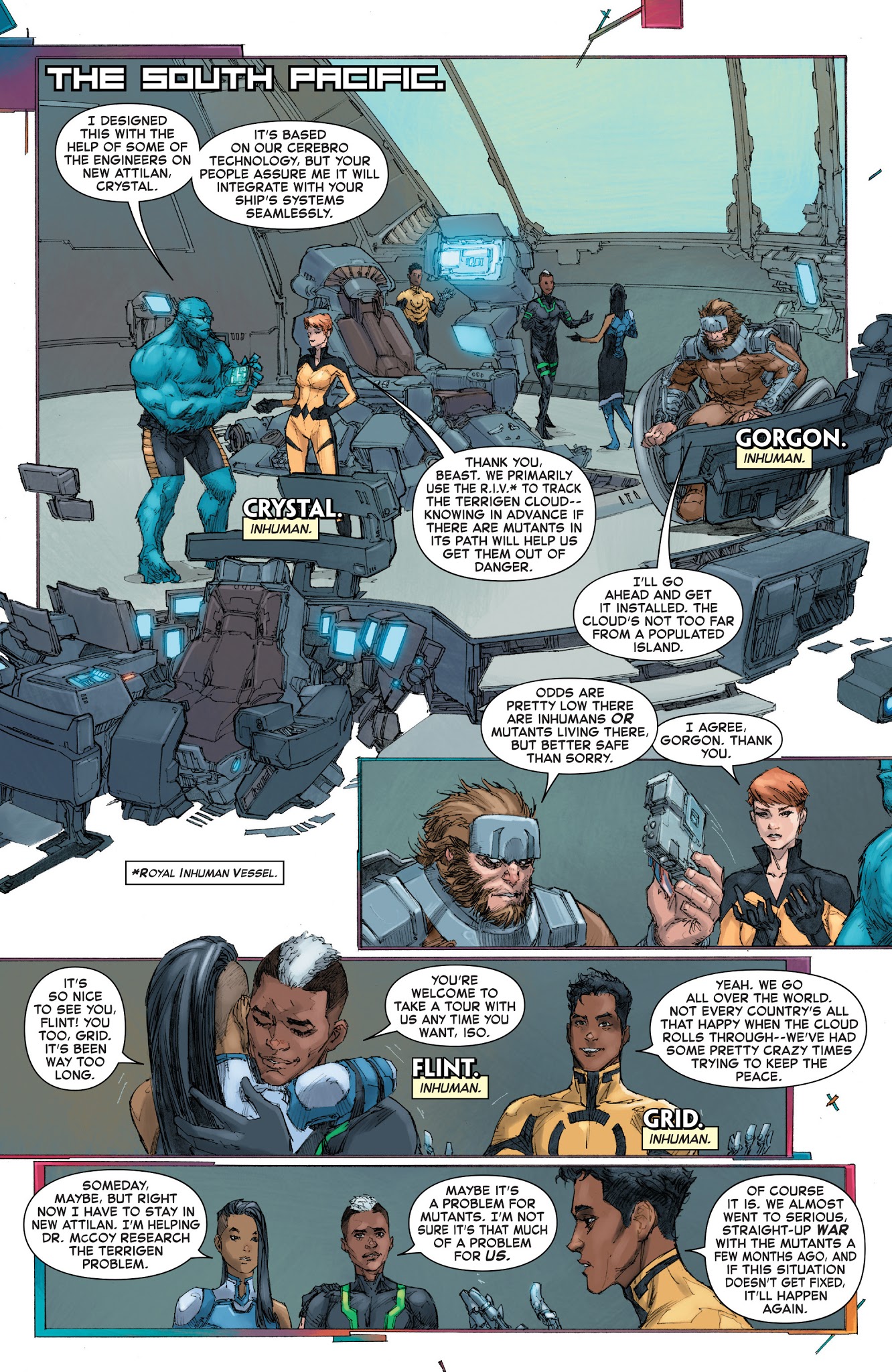 Read online Inhumans Vs. X-Men comic -  Issue # _TPB - 18