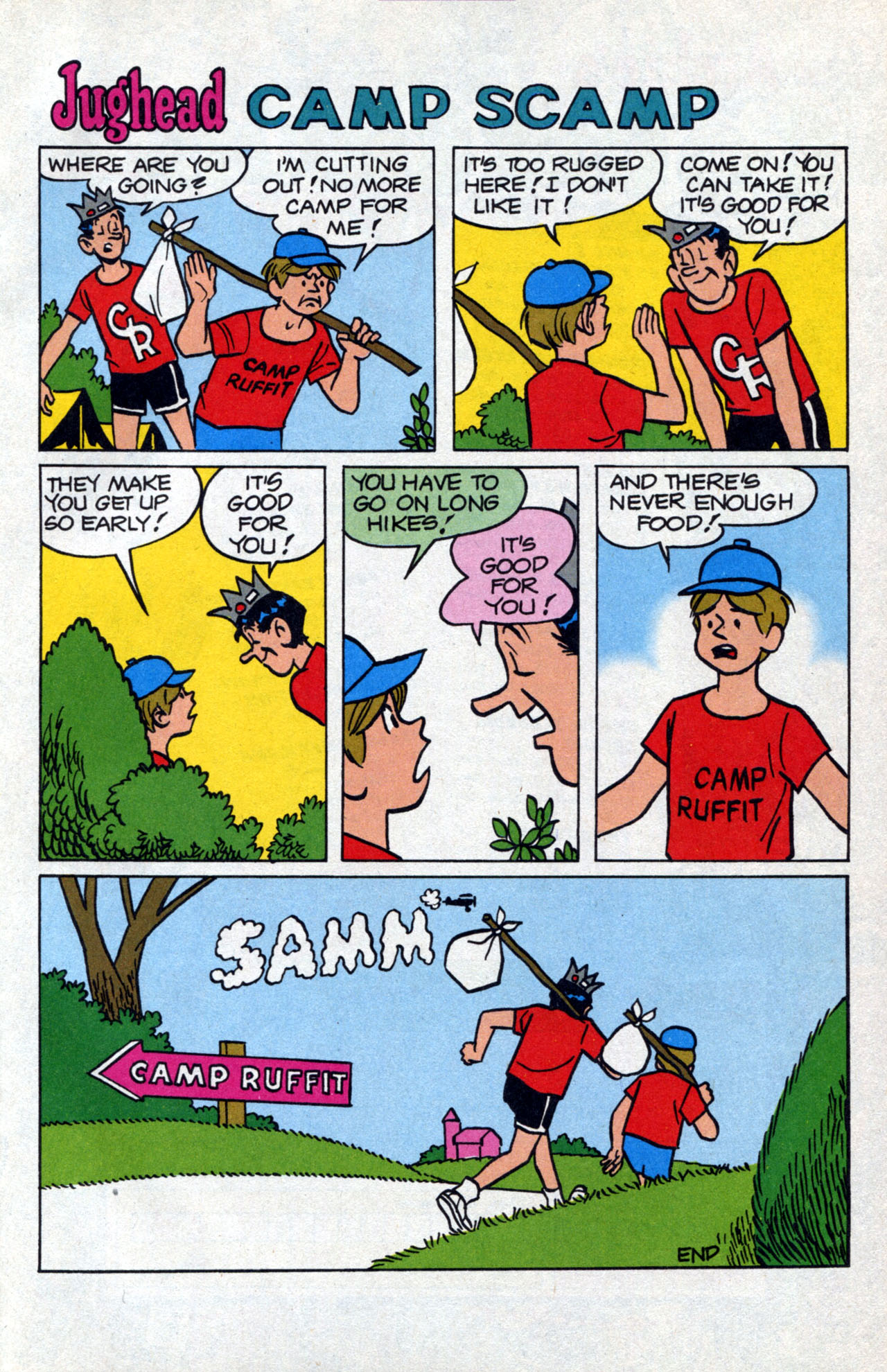 Read online Archie's Vacation Special comic -  Issue #4 - 29