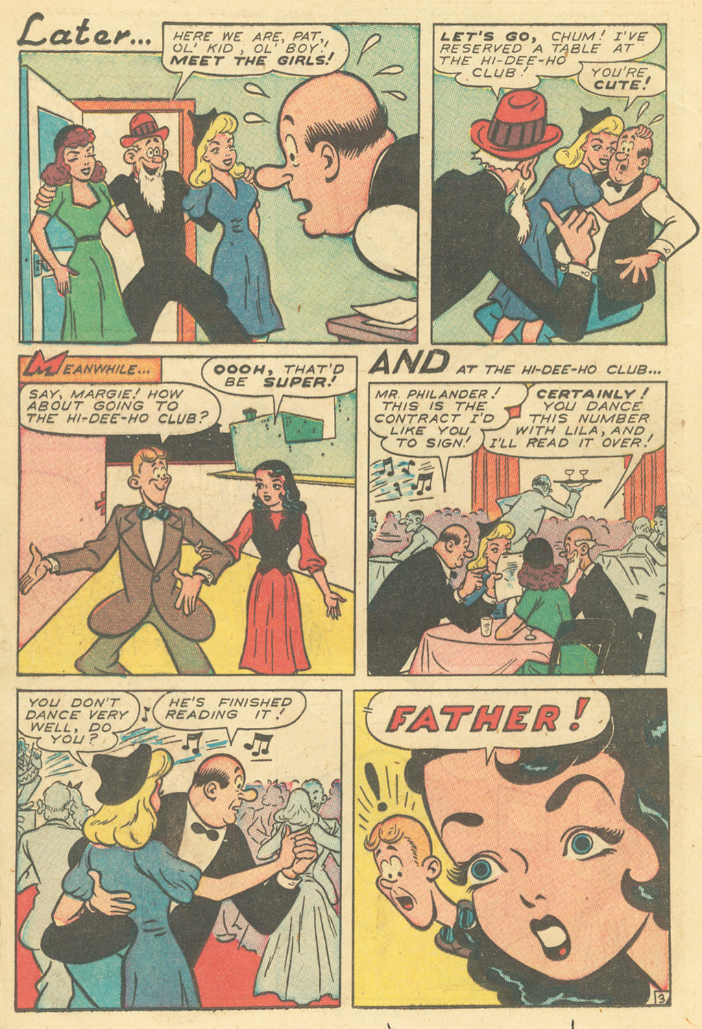 Read online Margie Comics comic -  Issue #38 - 16