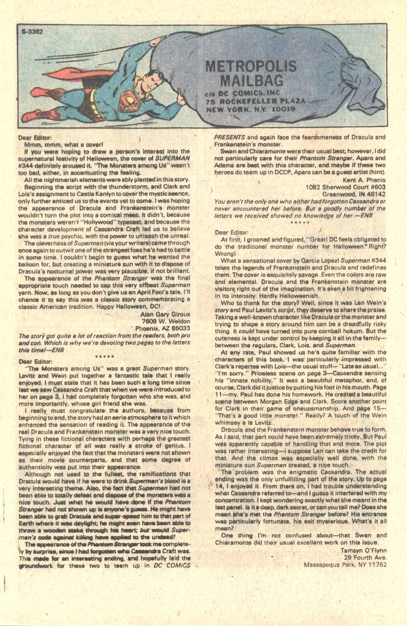 Read online Superman (1939) comic -  Issue #349 - 32