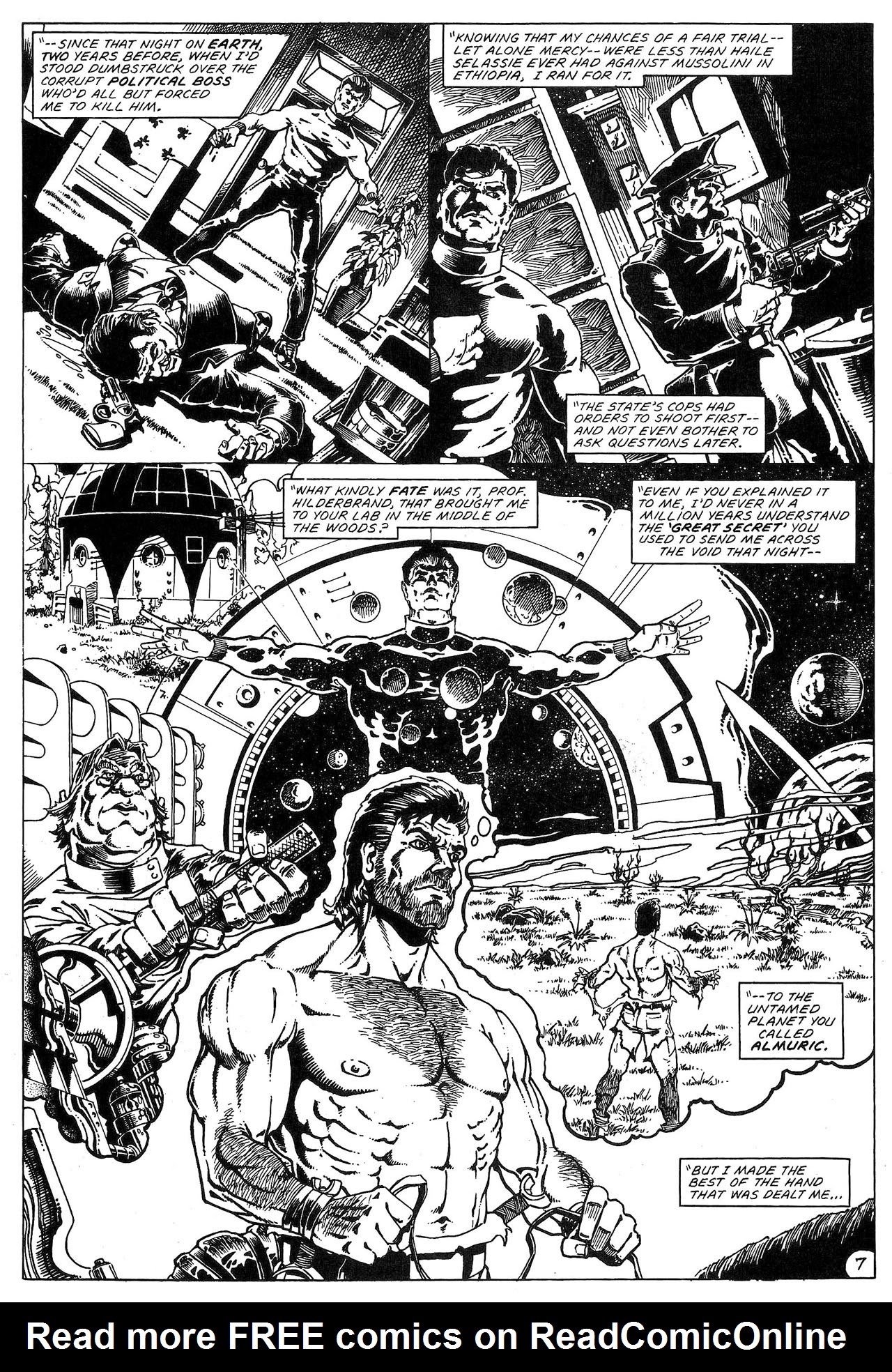 Read online Ironhand of Almuric comic -  Issue #1 - 8